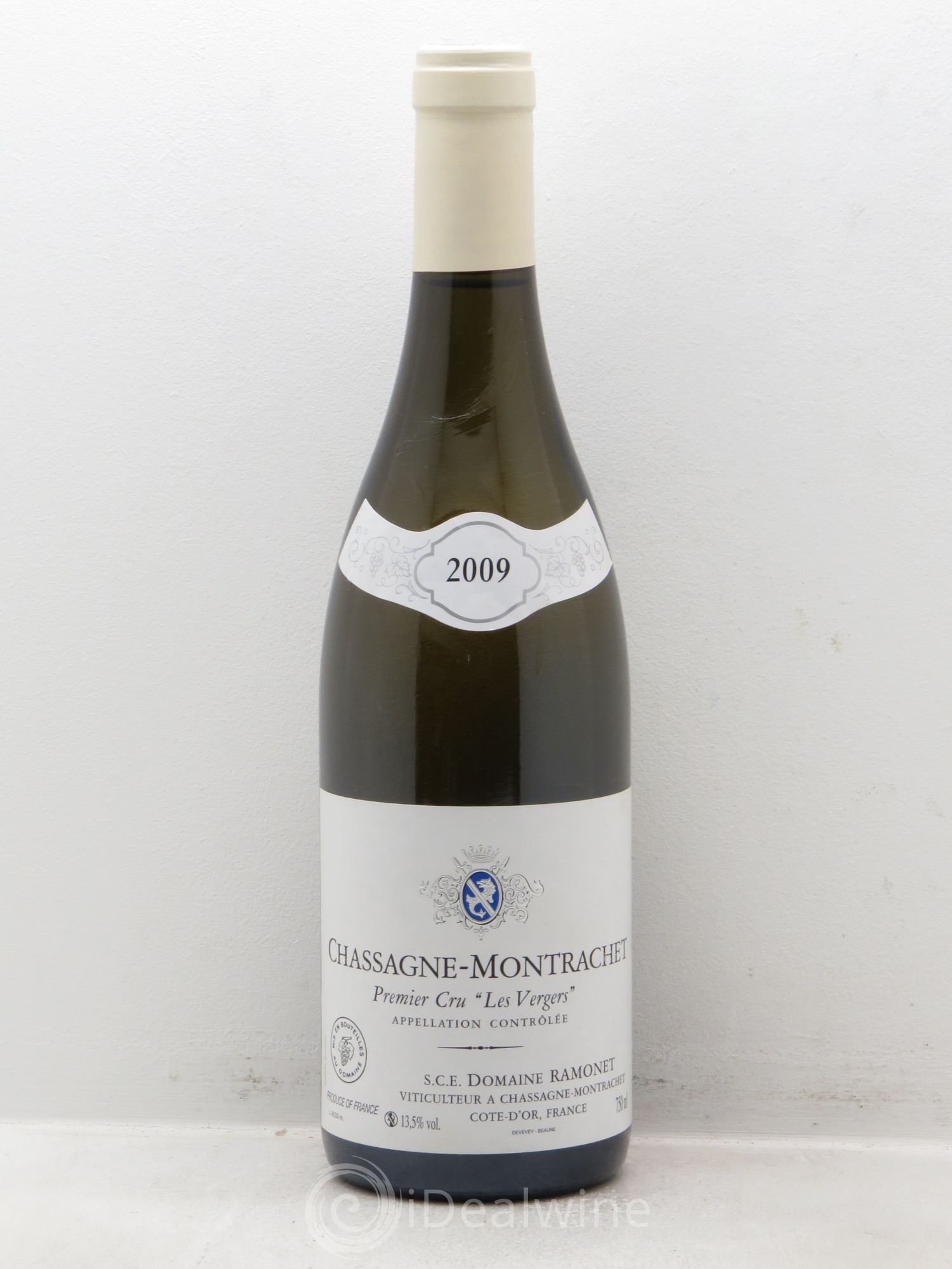 Chassagne-Montrachet 1er Cru Les Vergers Ramonet (Domaine) 2009 - Lot de 1 bouteille - 0