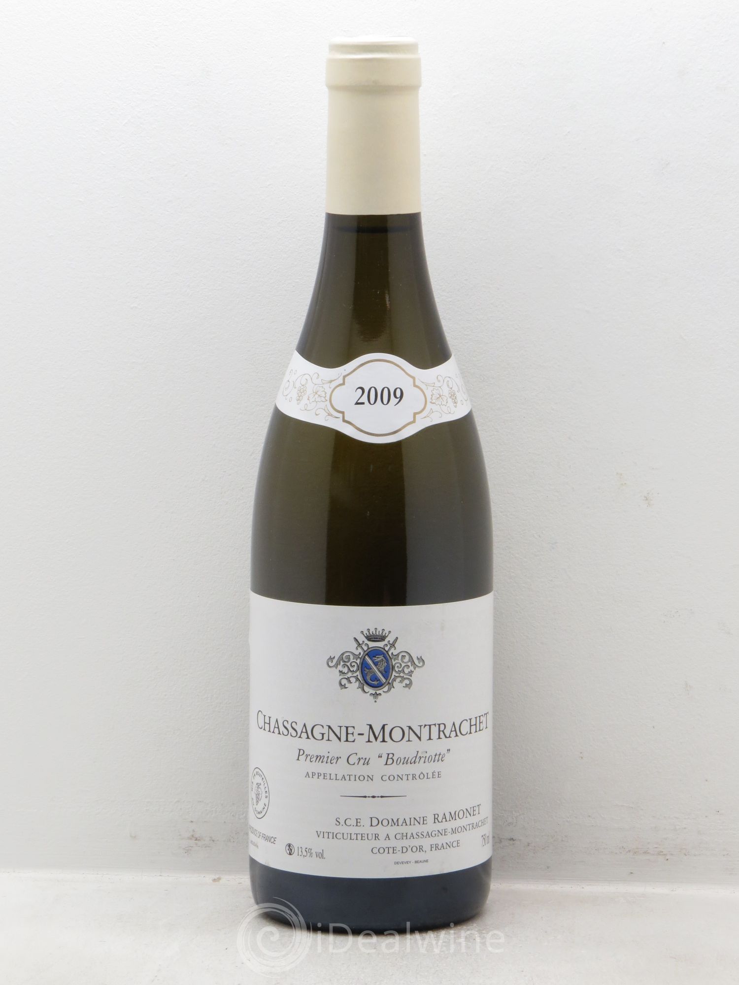 Chassagne-Montrachet 1er Cru Boudriotte Ramonet (Domaine) 2009 - Lot de 1 bouteille - 0