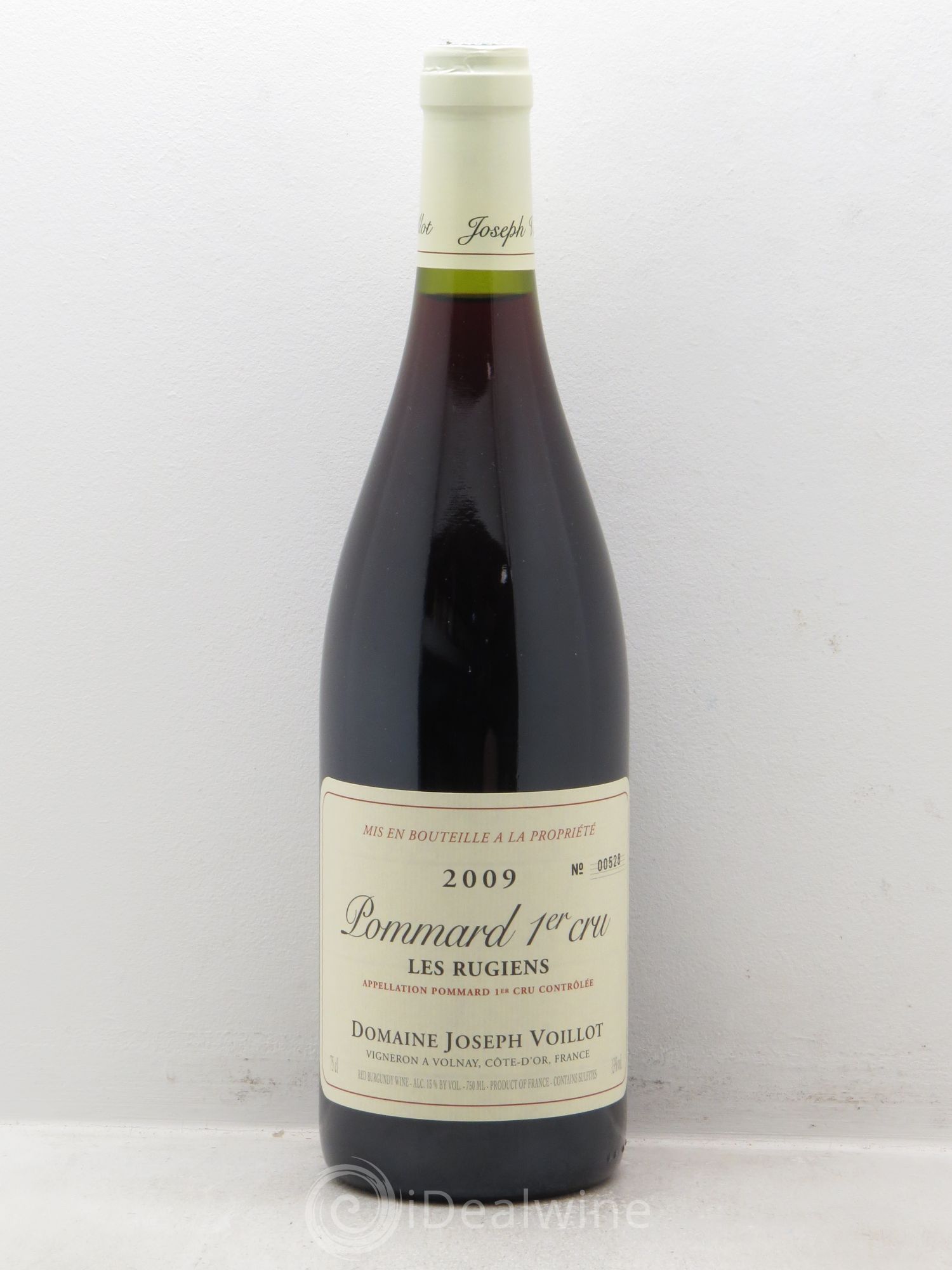 Pommard 1er Cru Joseph Voillot 2009 - Lot de 1 bouteille - 0