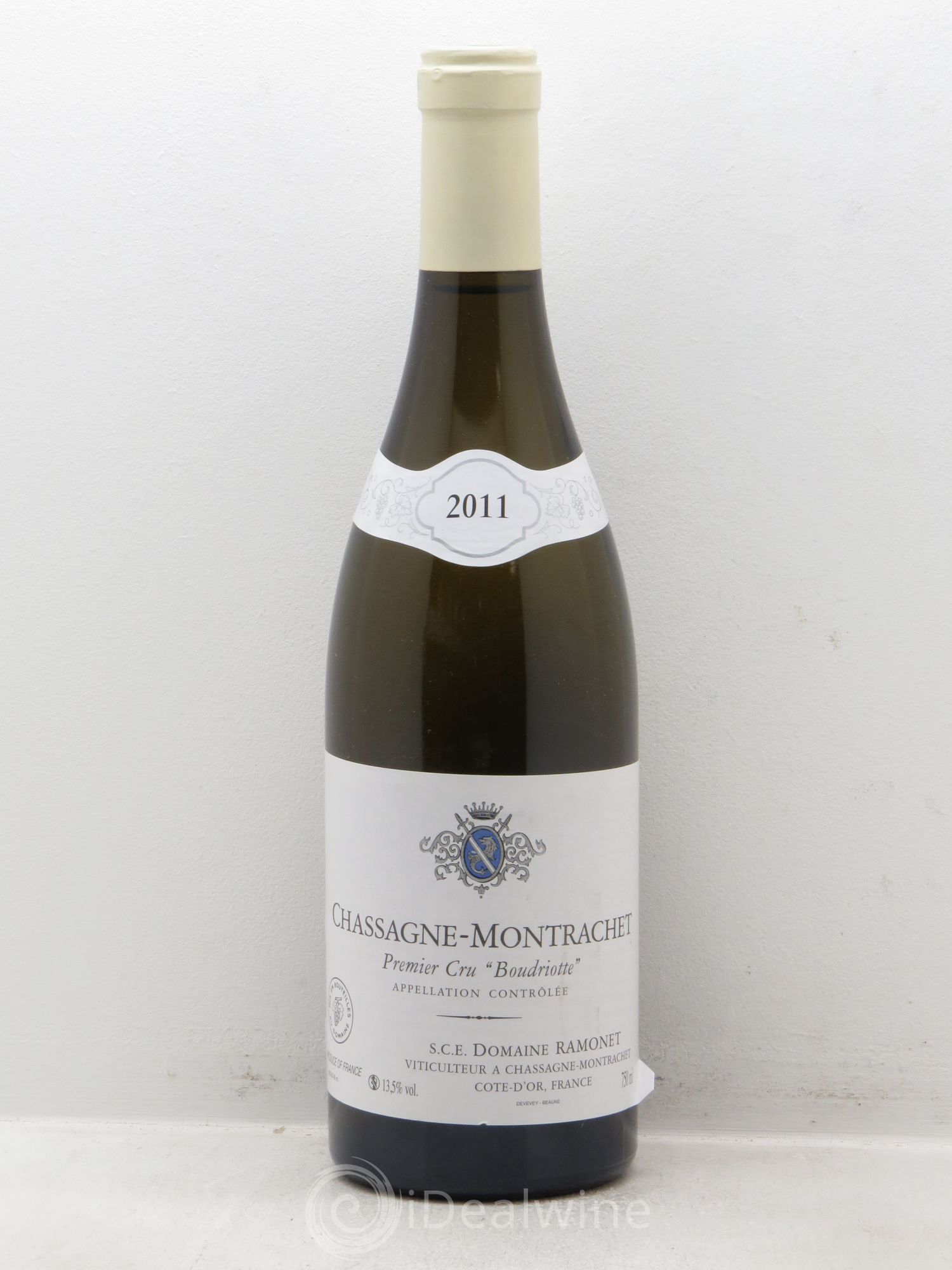 Chassagne-Montrachet 1er Cru Boudriotte Ramonet (Domaine) 2011 - Lot de 1 bouteille - 0