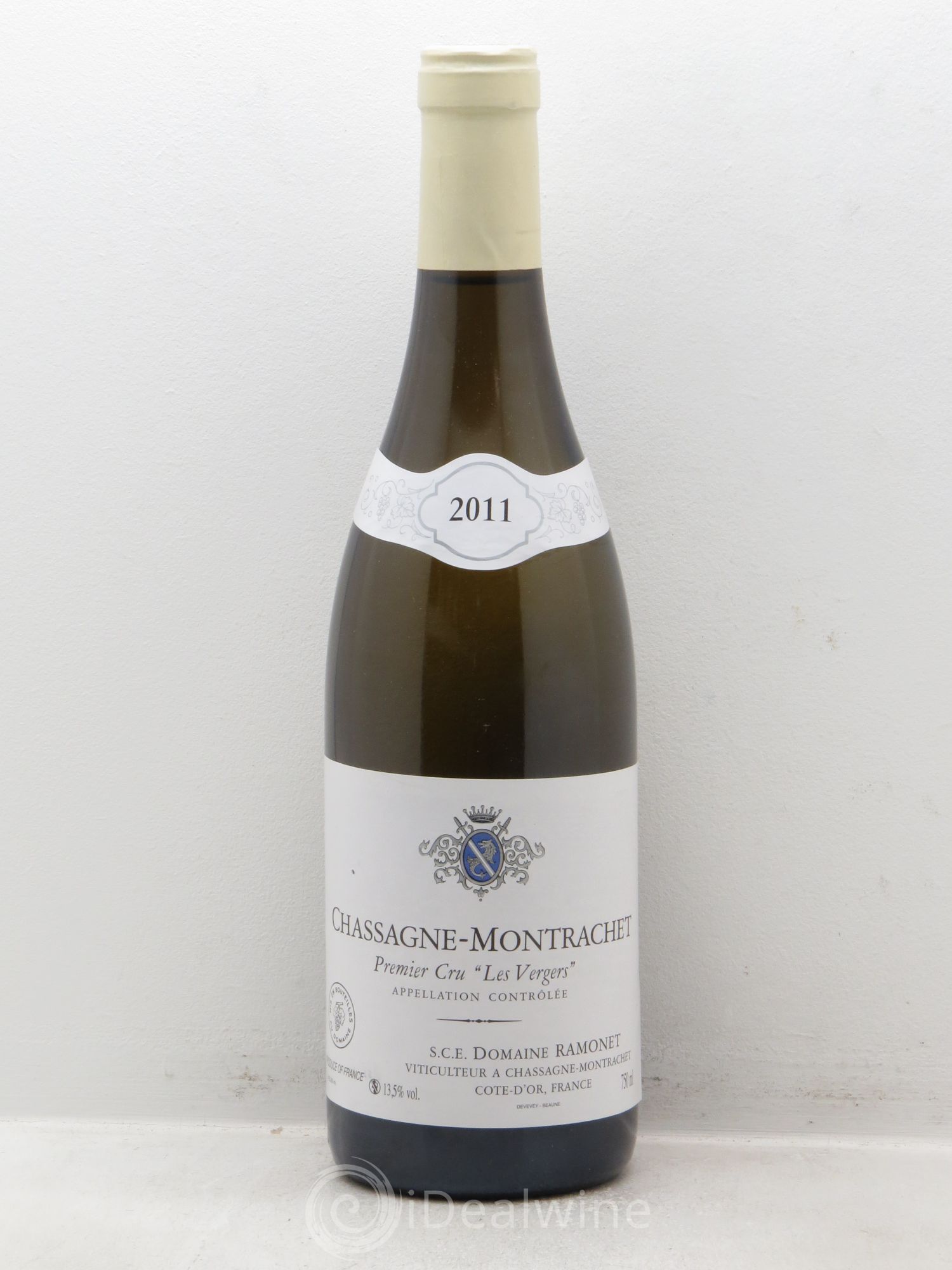 Chassagne-Montrachet 1er Cru Les Vergers Ramonet (Domaine) 2011 - Lot de 1 bouteille - 0
