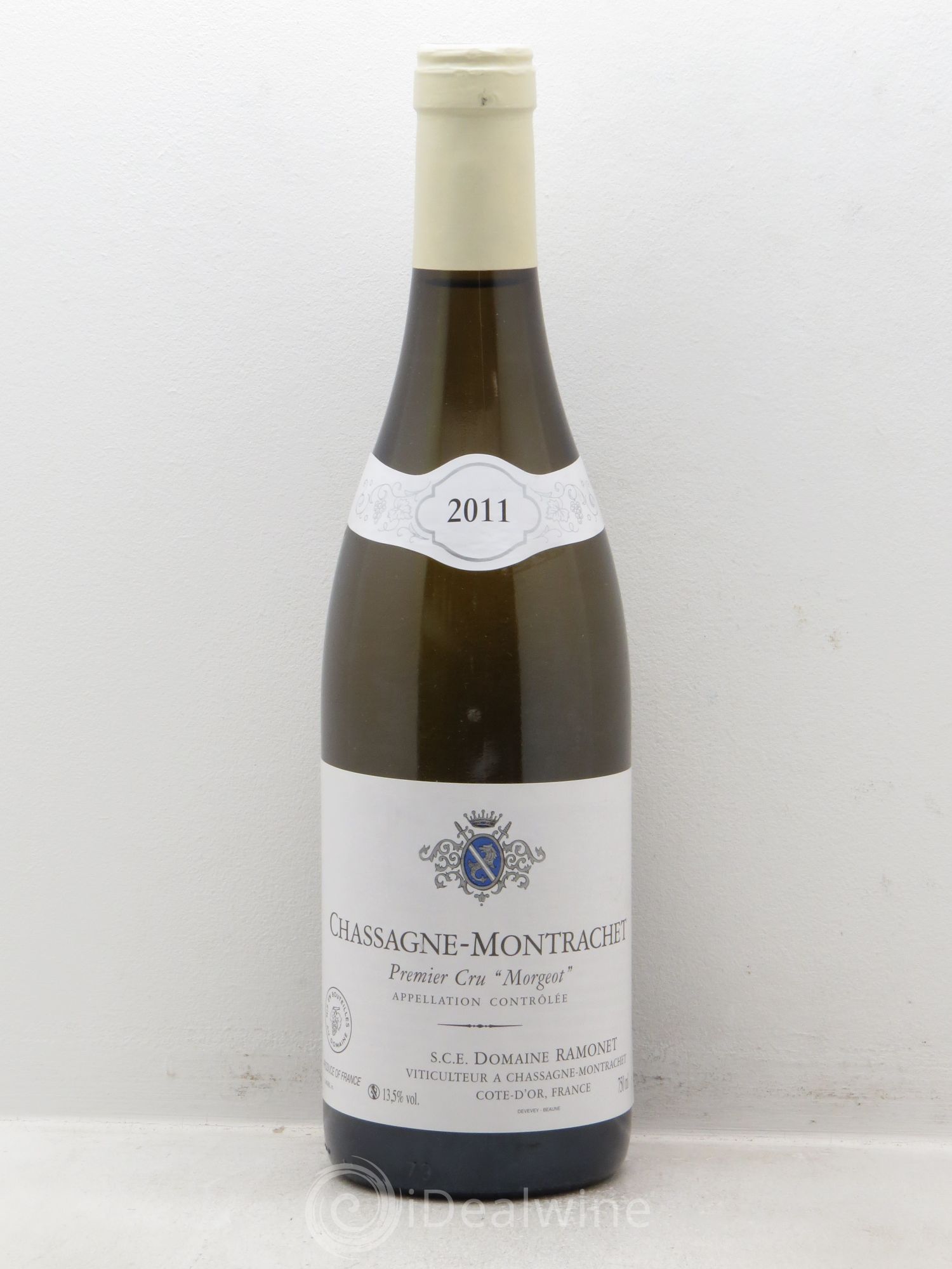 Chassagne-Montrachet 1er Cru Morgeot Ramonet (Domaine) 2011 - Lot de 1 bouteille - 0