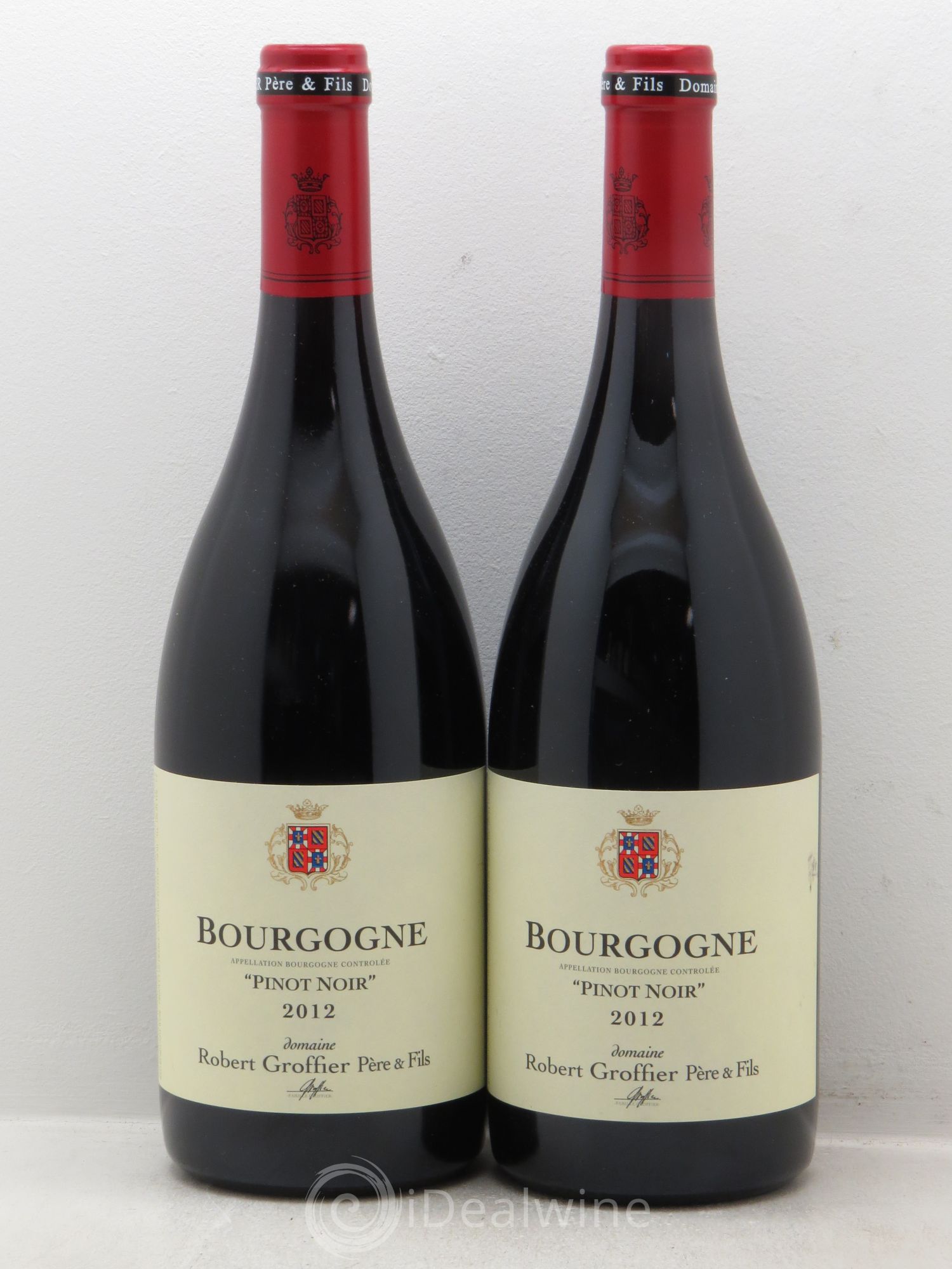 Bourgogne Domaine Groffier 2012 - Posten von 2 Flaschen - 0