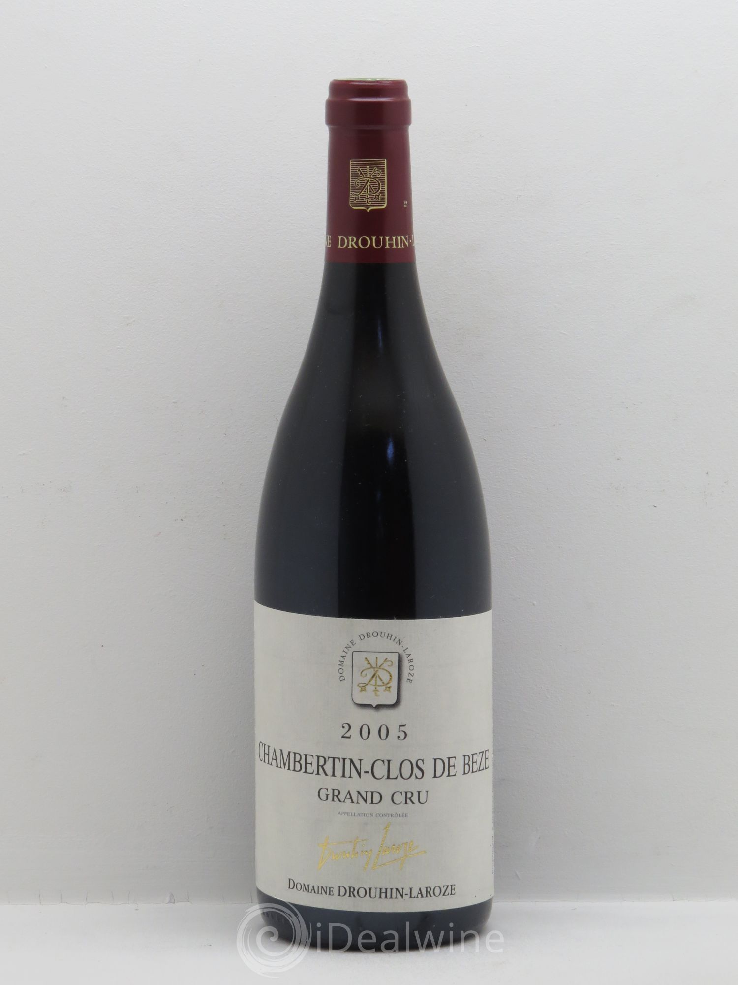 Chambertin Clos de Bèze Grand Cru Domaine Drouhin-Laroze 2005 - Lot de 1 bouteille - 0