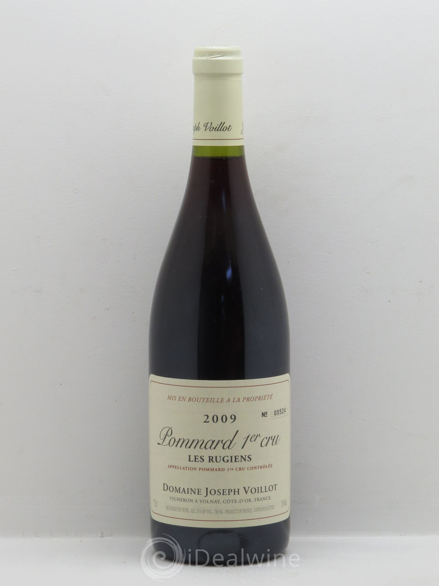 Pommard 1er Cru Domaine Joseph Voillot 2009 - Posten von 1 Flasche - 0
