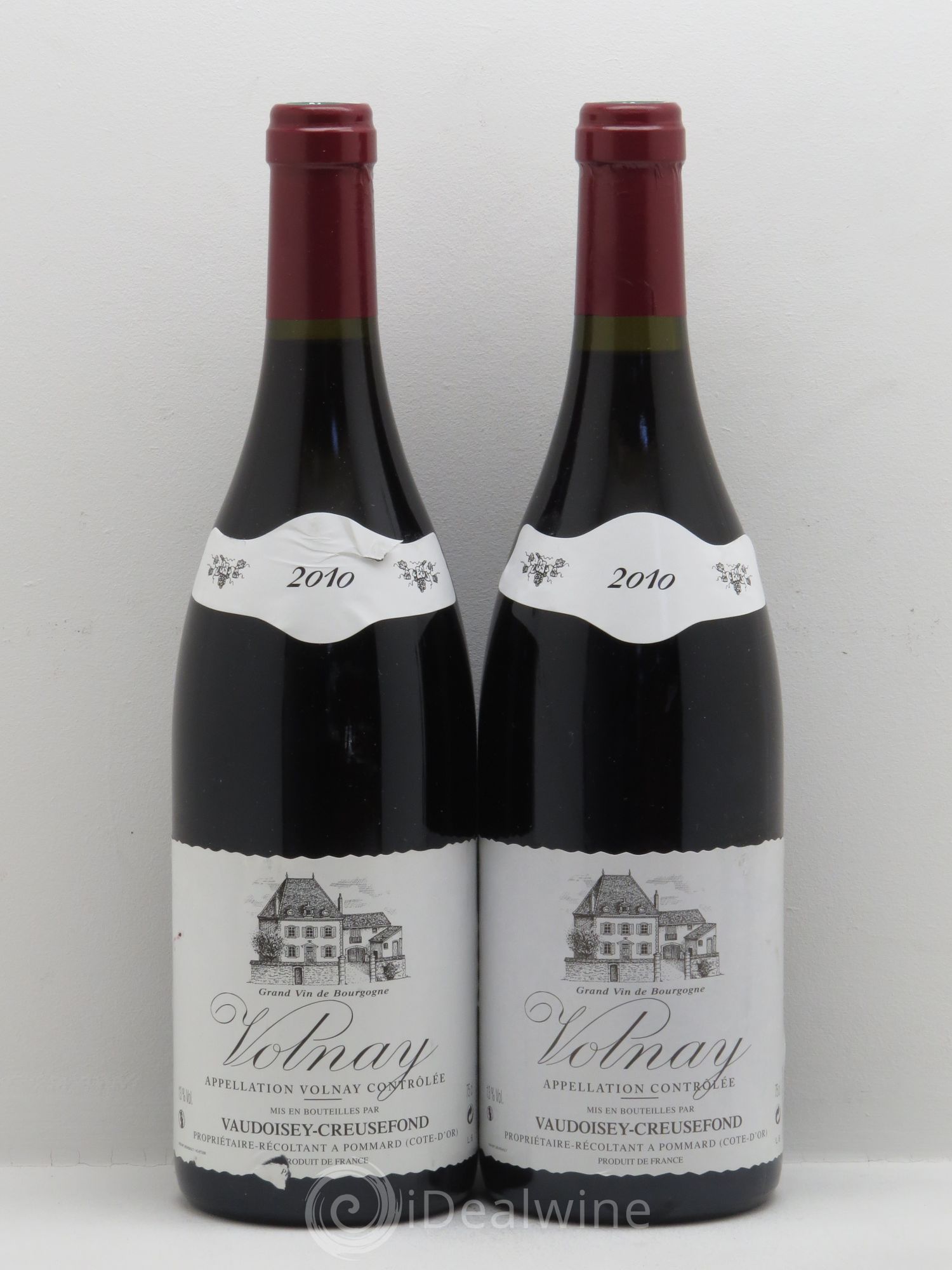 Volnay Domaine Vaudoisey Creusefond 2010 - Posten von 2 Flaschen - 0