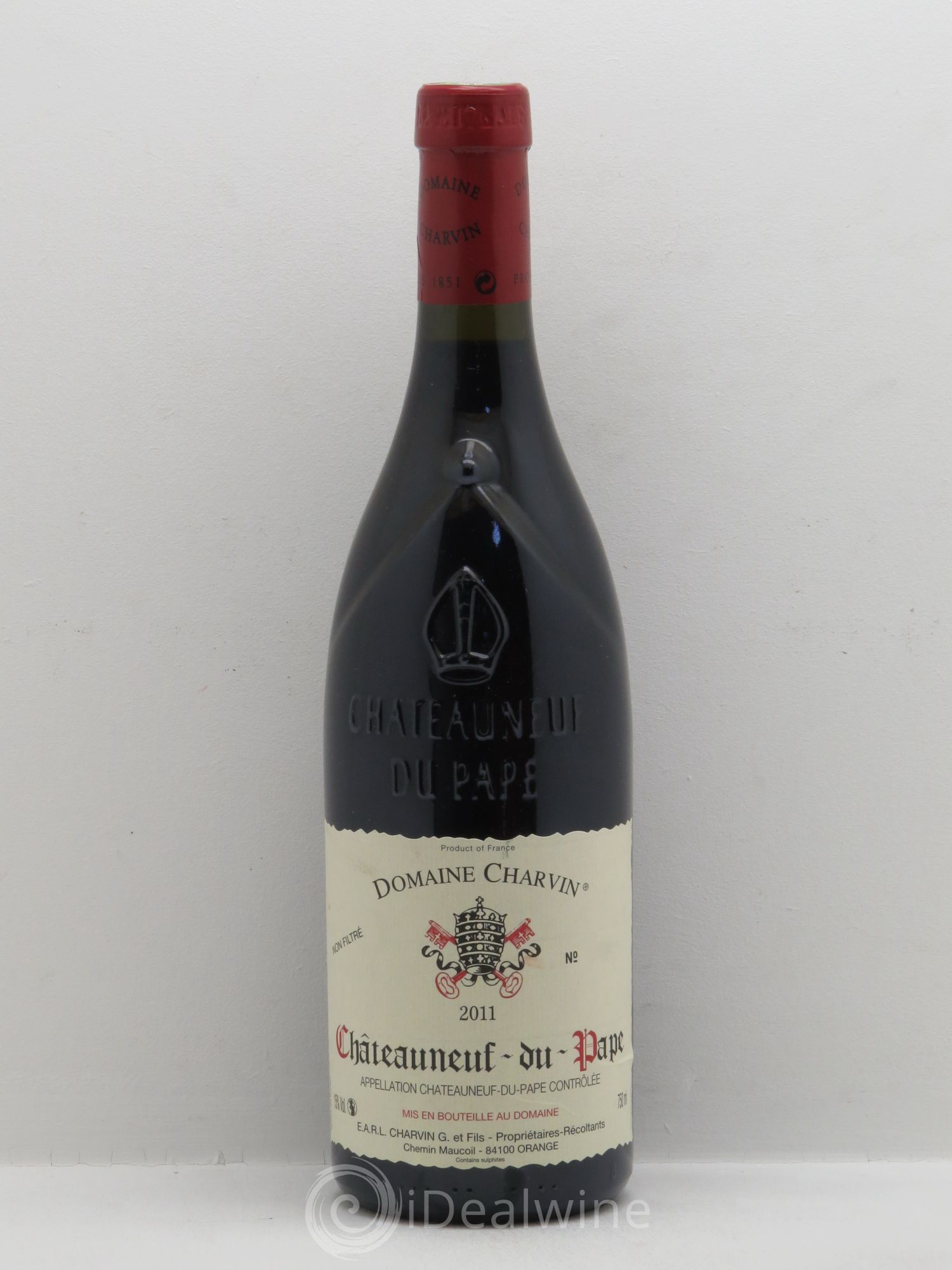 Châteauneuf-du-Pape Charvin (Domaine) 2011 - Lot de 1 bouteille - 0