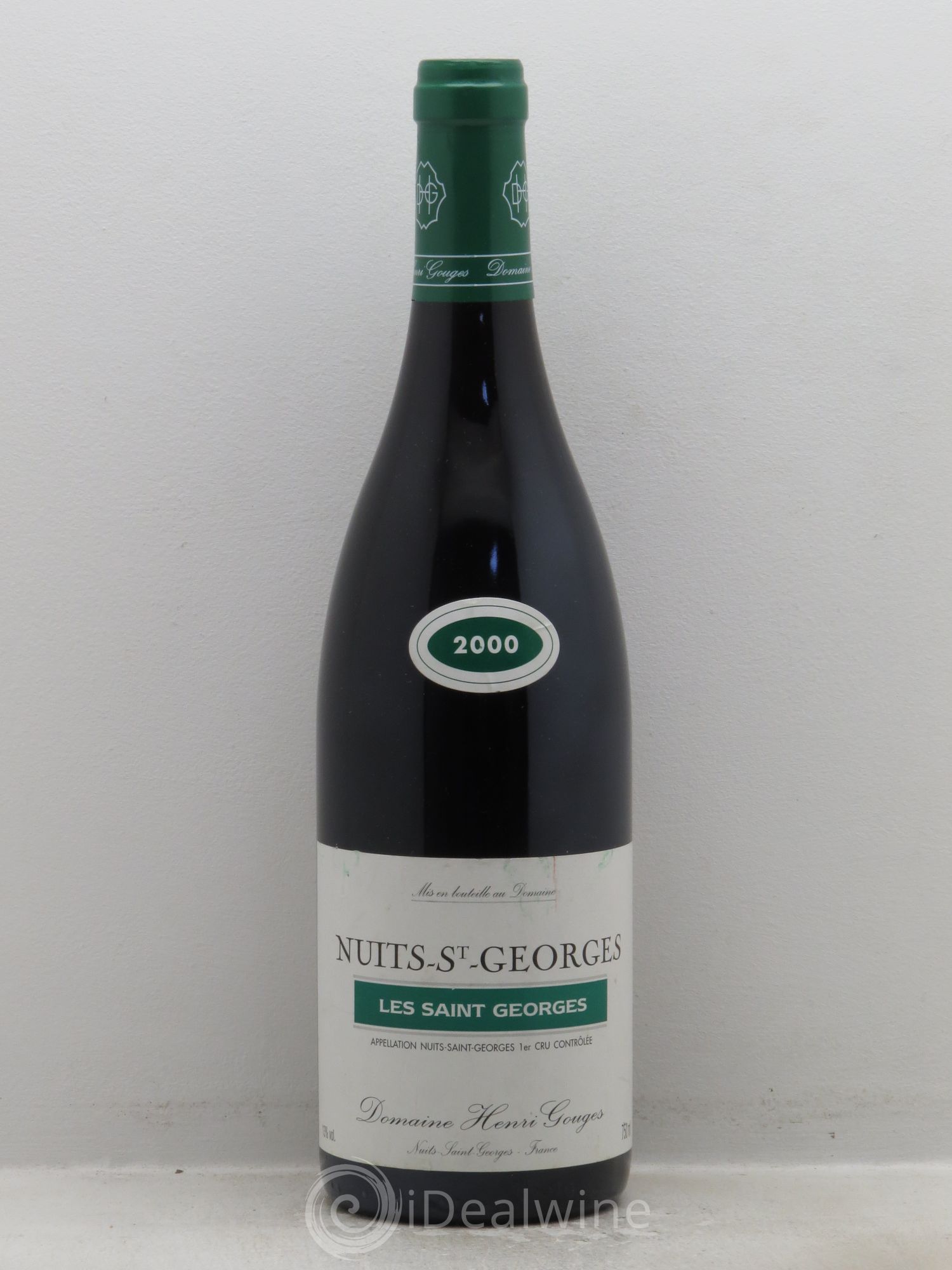 Nuits-Saint-Georges 1er Cru Les Saints Georges Henri Gouges 2000 - Lot de 1 bouteille - 0