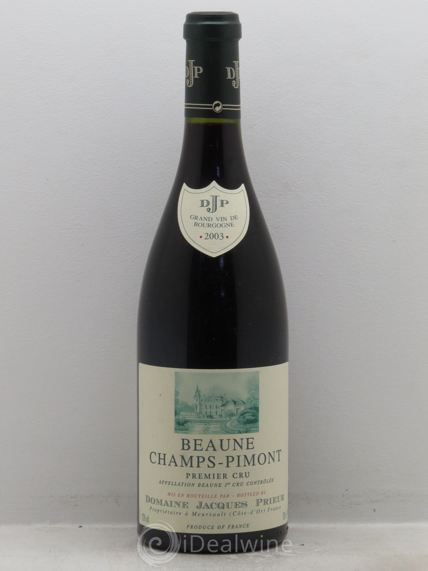 Beaune 1er Cru Champs-Pimont Jacques Prieur (Domaine) 2003 - Lot de 1 bouteille - 0