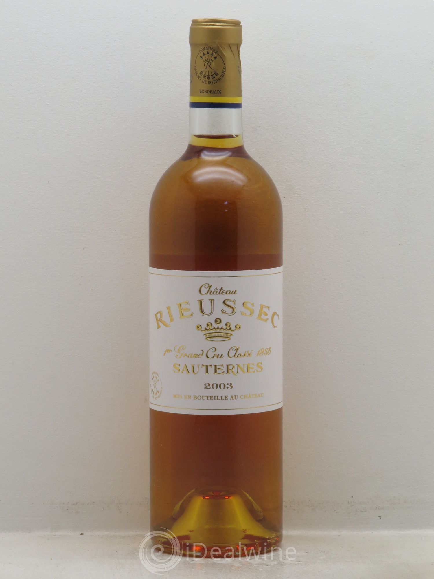 Château Rieussec 1er Grand Cru Classé 2003 - Lotto di 1 bottiglia - 0