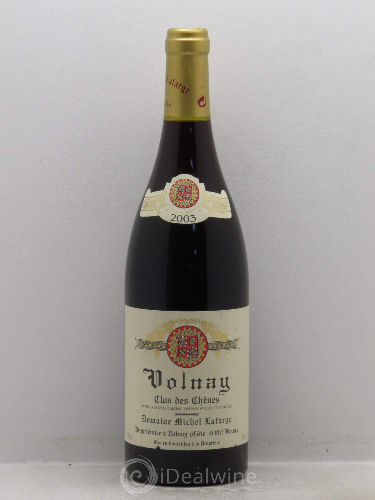 Volnay 1er Cru Clos des Chênes Lafarge (Domaine) 2003 - Lot de 1 bouteille - 0