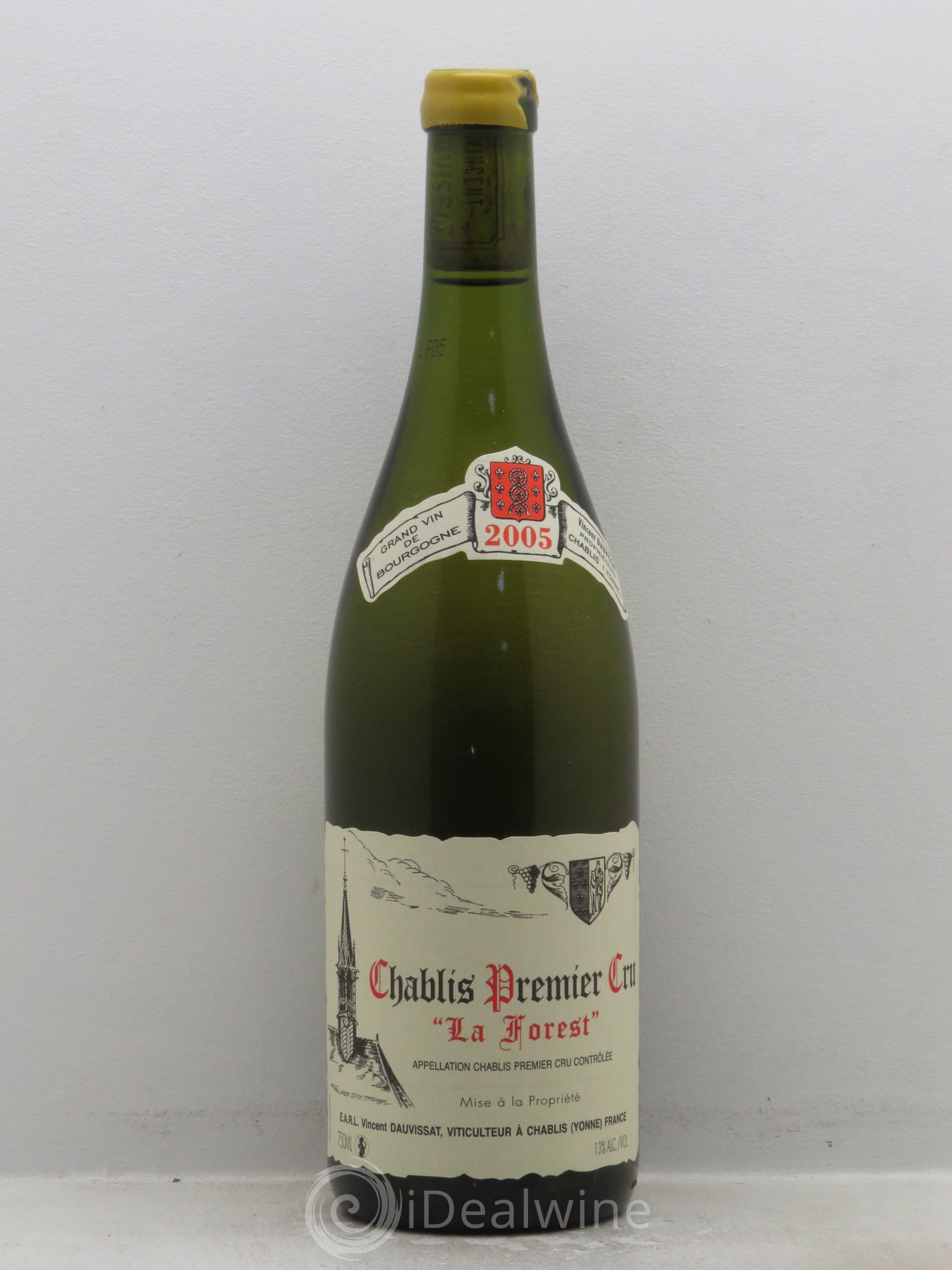 Chablis 1er Cru La Forest Vincent Dauvissat (Domaine) 2005 - Lot de 1 bouteille - 0