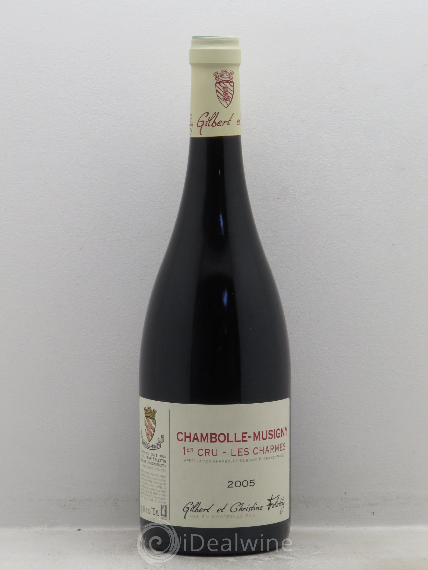 Chambolle-Musigny 1er Cru Domaine Felettig 2005 - Lot de 1 bouteille - 0