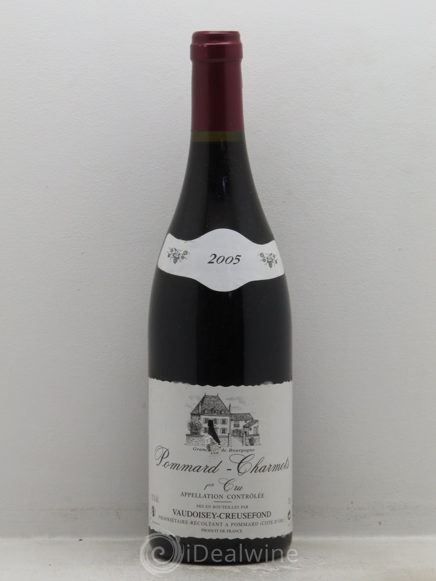 Pommard 1er Cru Domaine Vaudoisey-Creusefond 2005 - Lot de 1 bouteille - 0