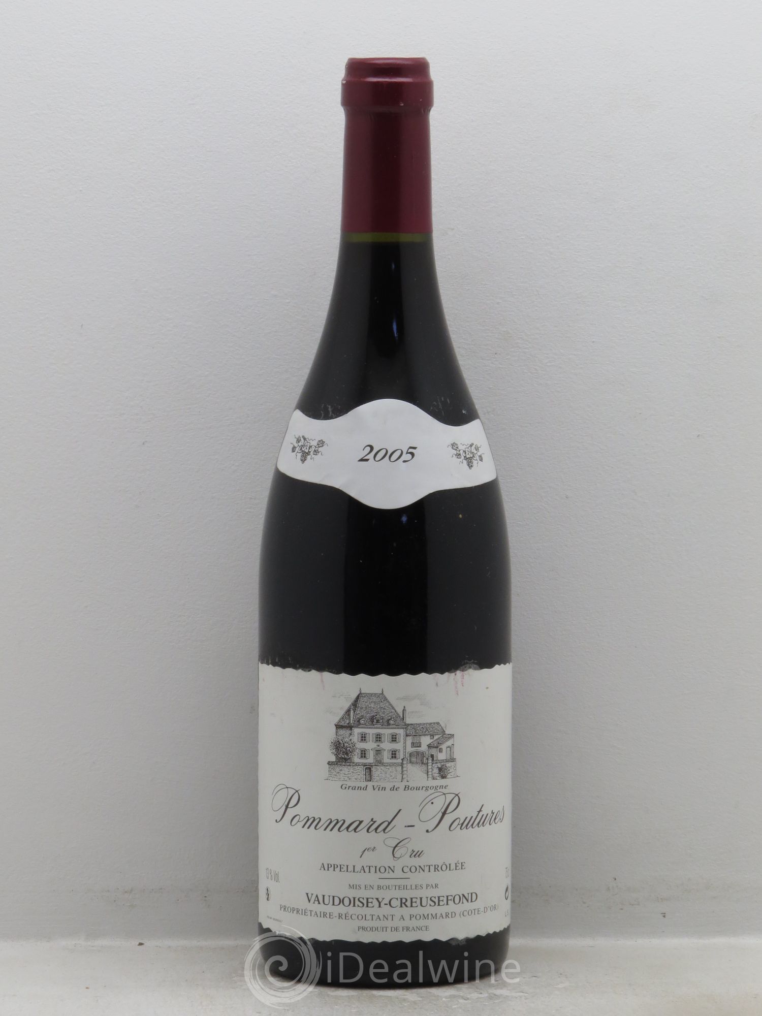 Pommard 1er Cru Domaine Vaudoisey-Creusefond 2005 - Lot de 1 bouteille - 0