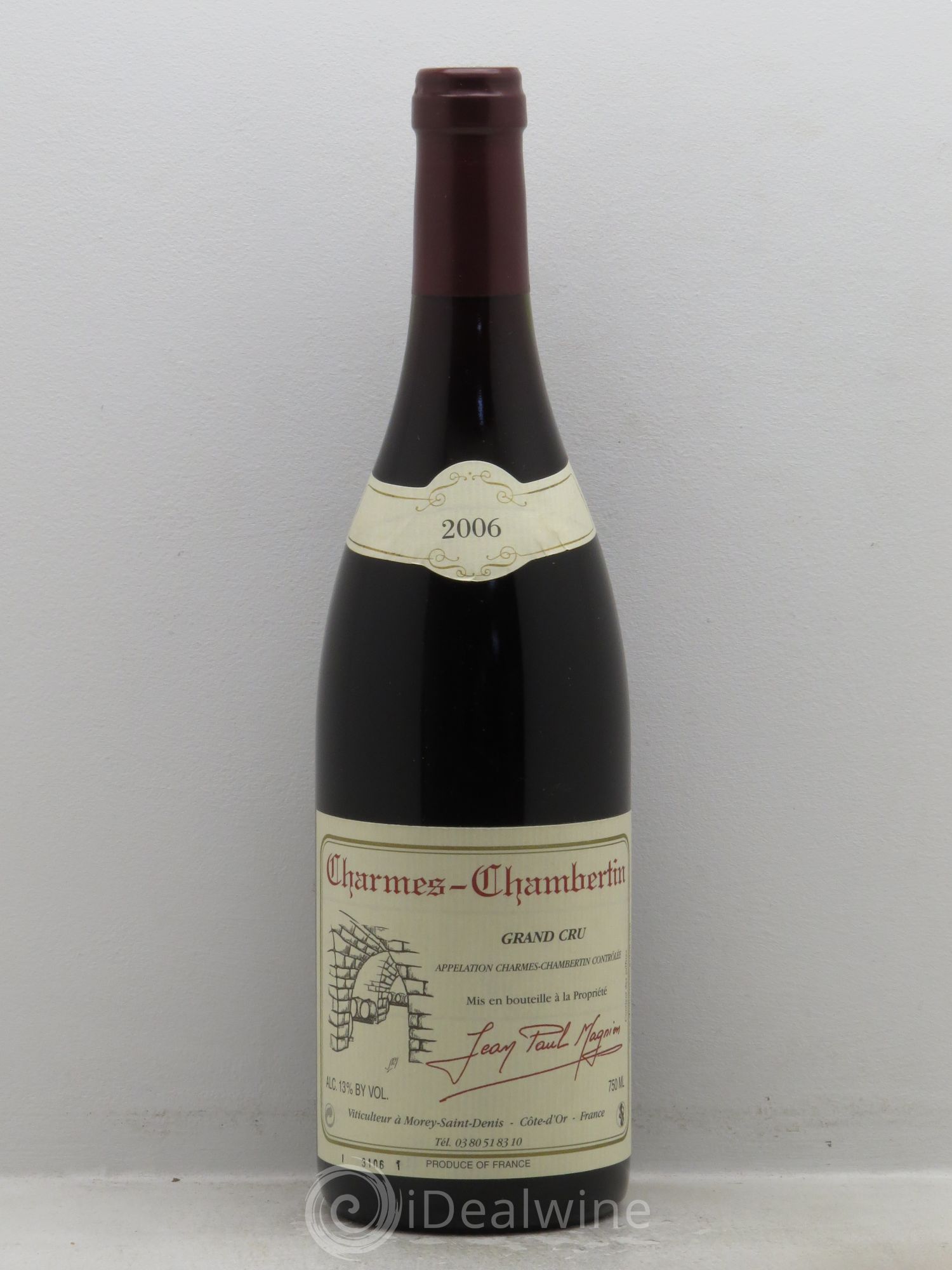 Charmes-Chambertin Grand Cru 2006 - Posten von 1 Flasche - 0