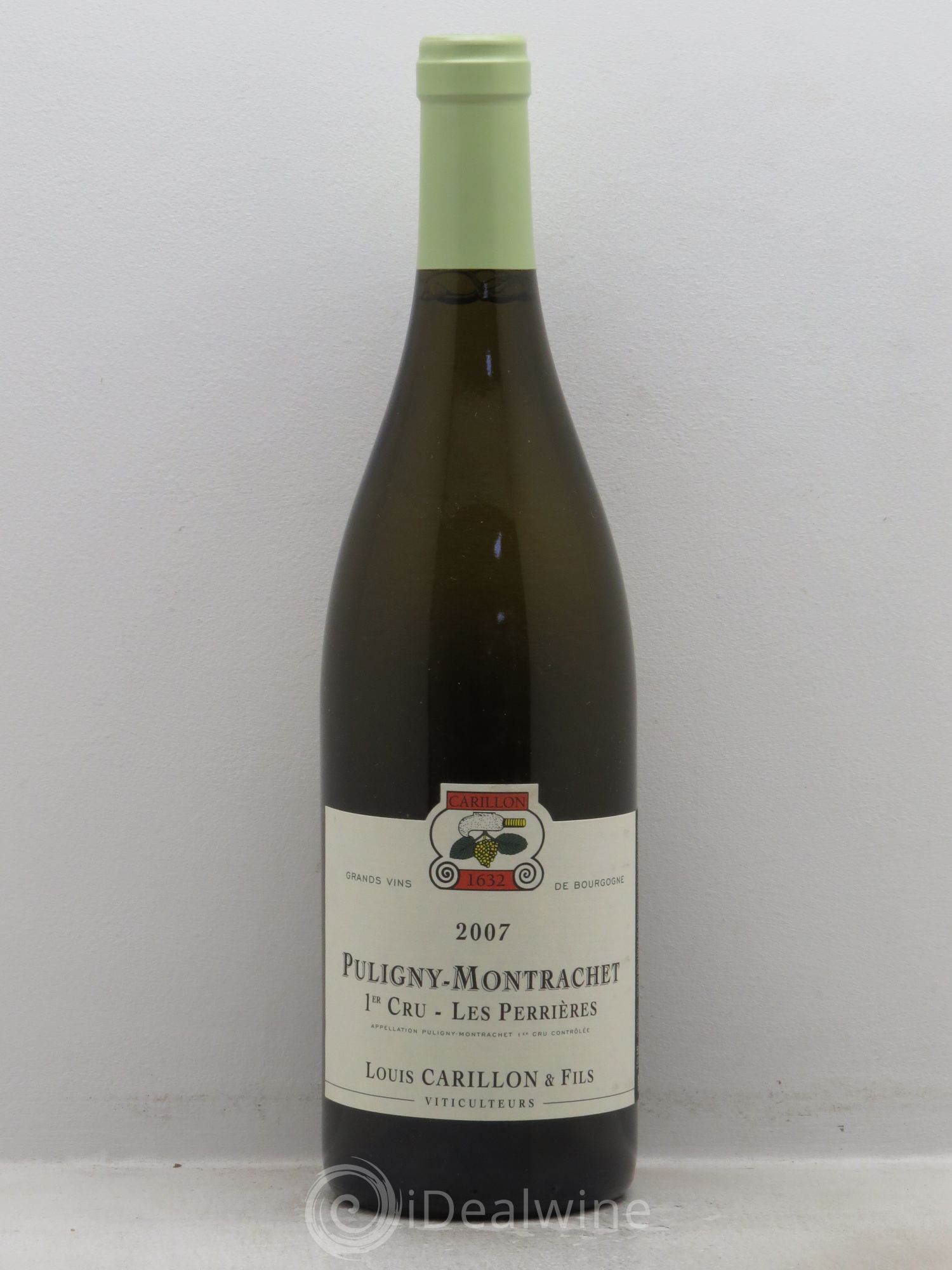 Puligny-Montrachet 1er Cru Les Perrières Louis Carillon & Fils 2007 - Lot de 1 bouteille - 0