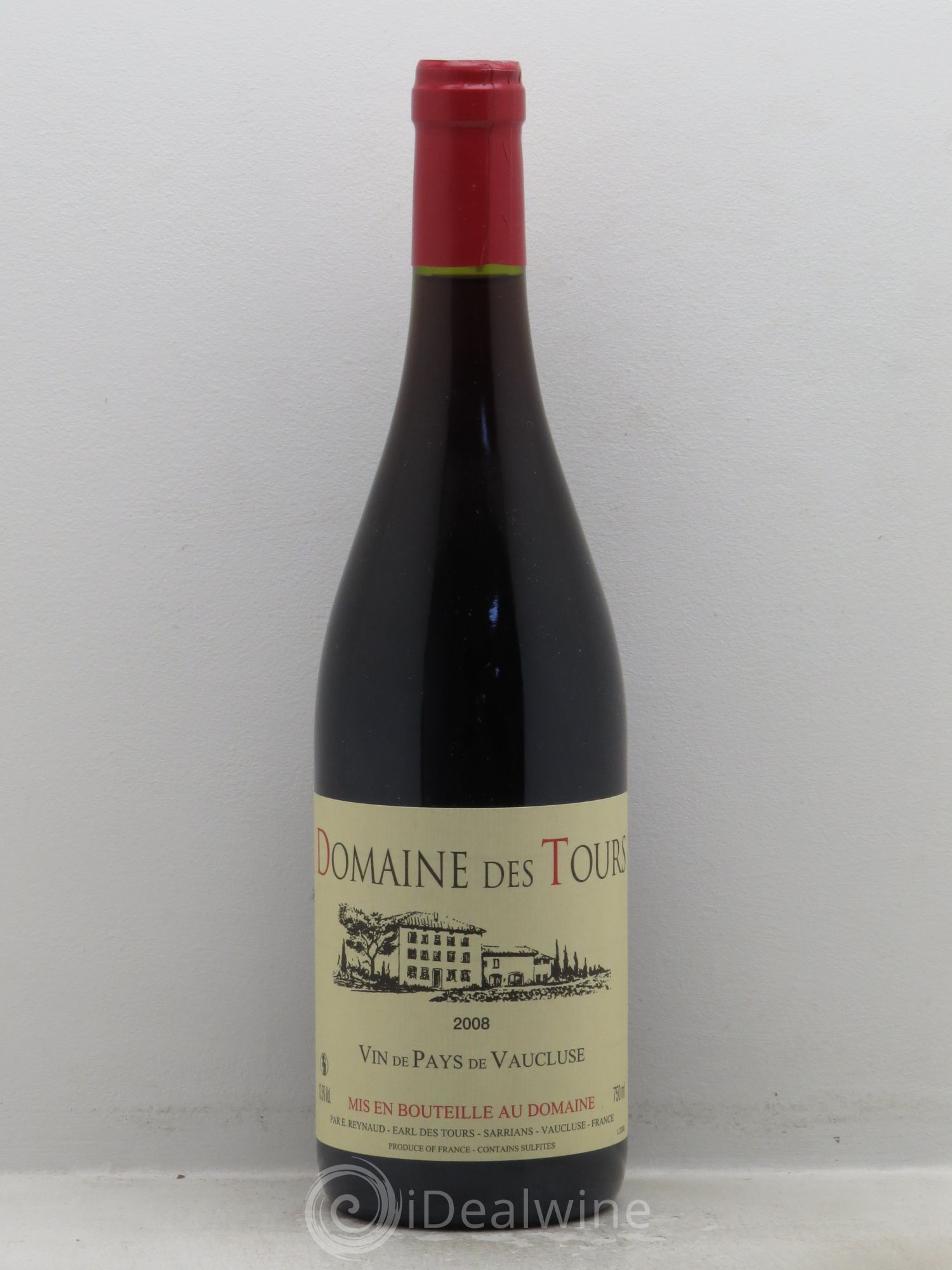Divers Vin de Pays du Vaucluse Domaine des Tours 2008 - Posten von 1 Flasche - 0