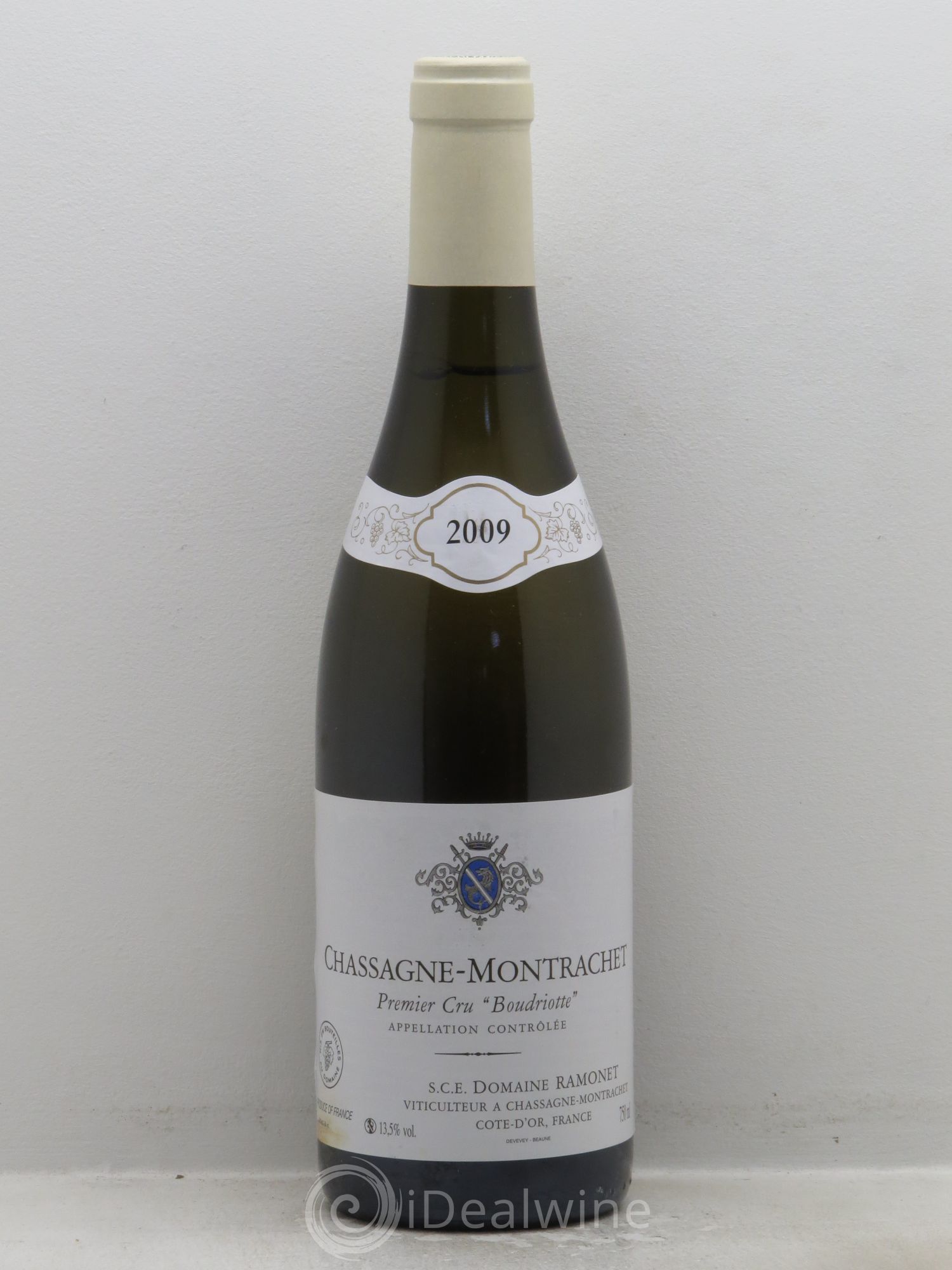 Chassagne-Montrachet 1er Cru Boudriotte Ramonet (Domaine) 2009 - Lot de 1 bouteille - 0