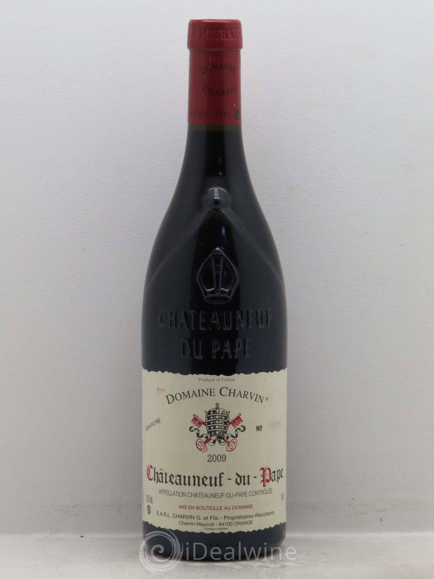 Châteauneuf-du-Pape Charvin (Domaine) 2009 - Lot de 1 bouteille - 0
