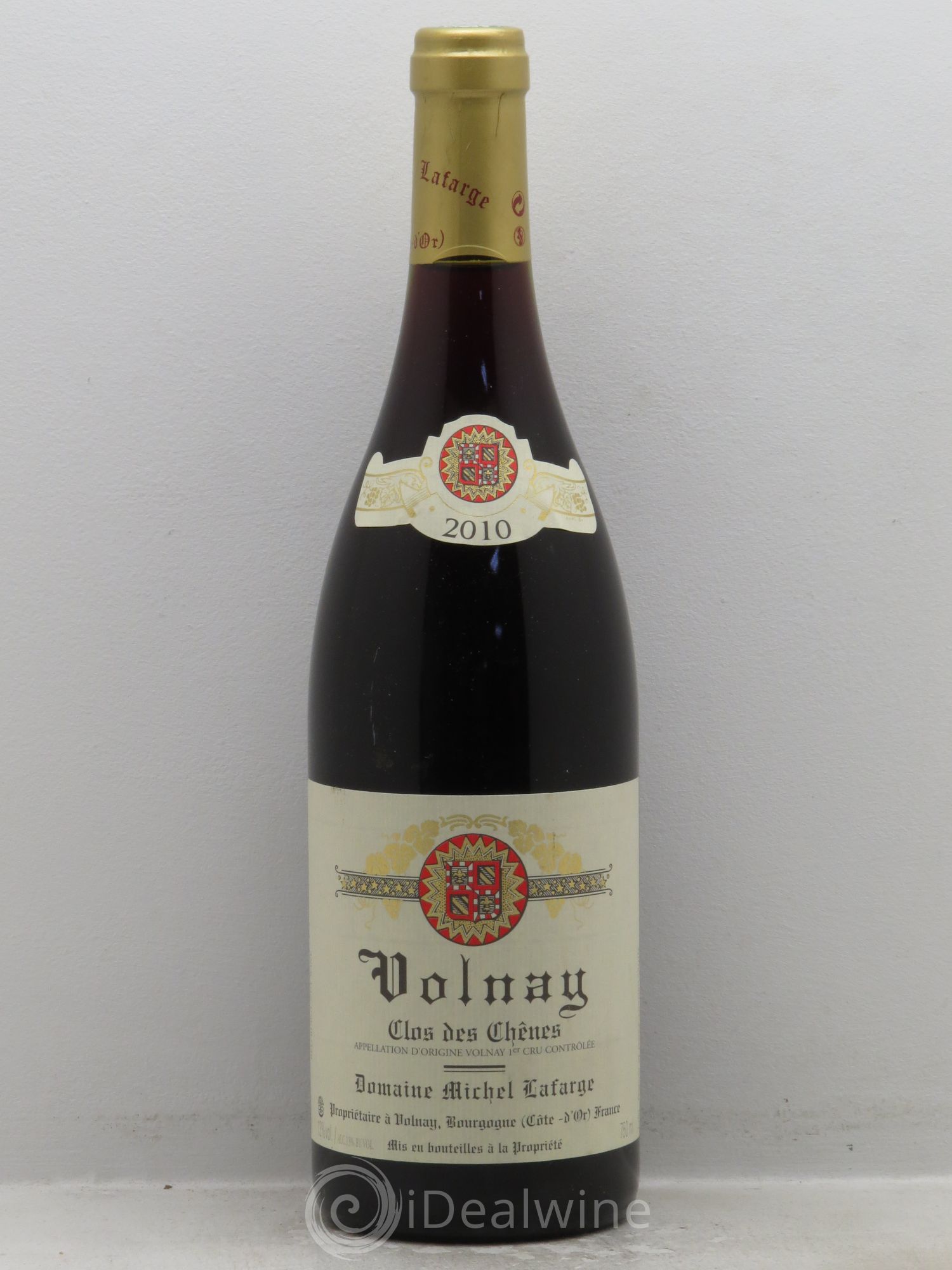 Volnay 1er Cru Clos des Chênes Lafarge (Domaine) 2010 - Lot de 1 bouteille - 0