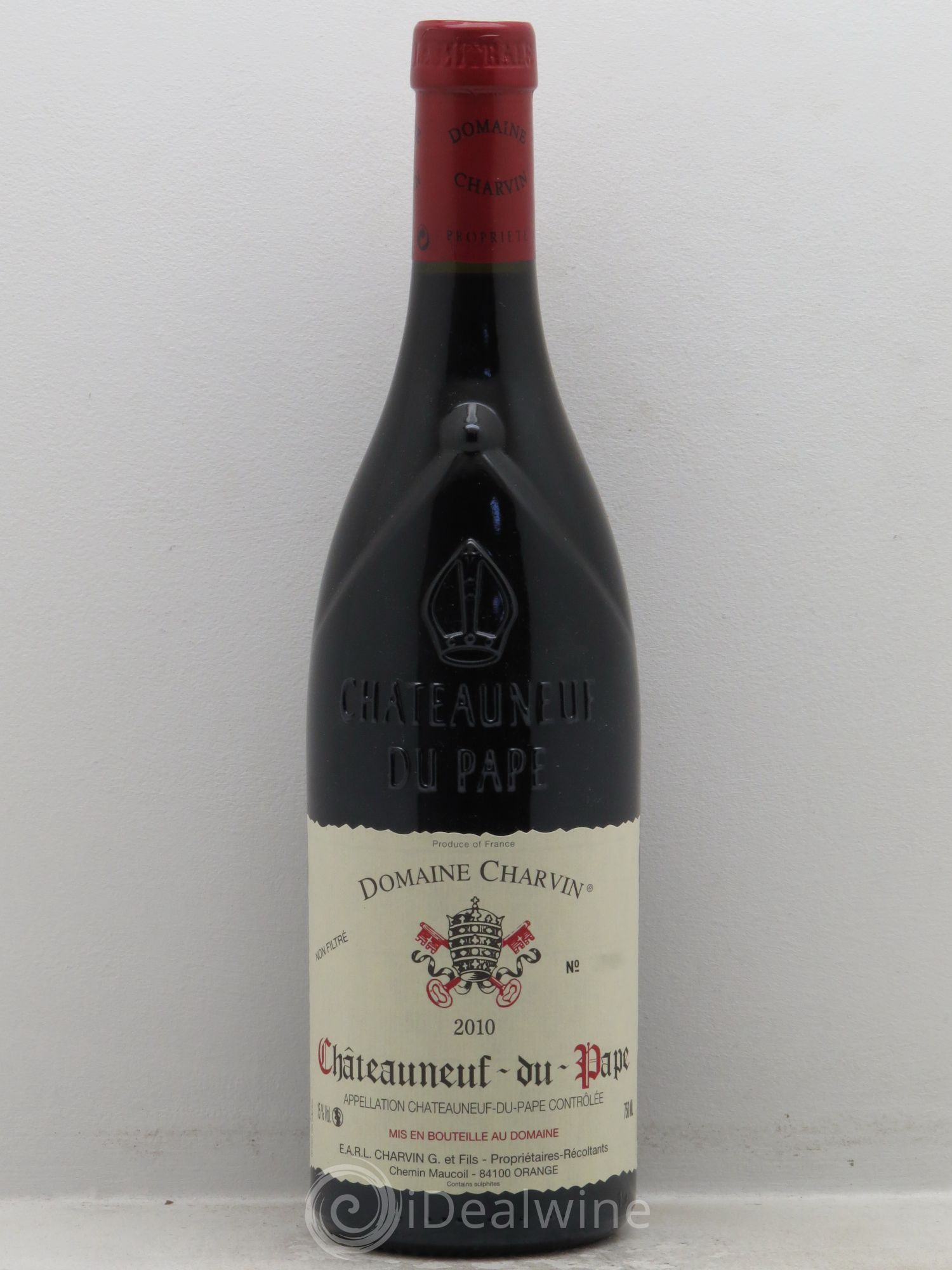 Châteauneuf-du-Pape Charvin (Domaine) 2010 - Lot de 1 bouteille - 0