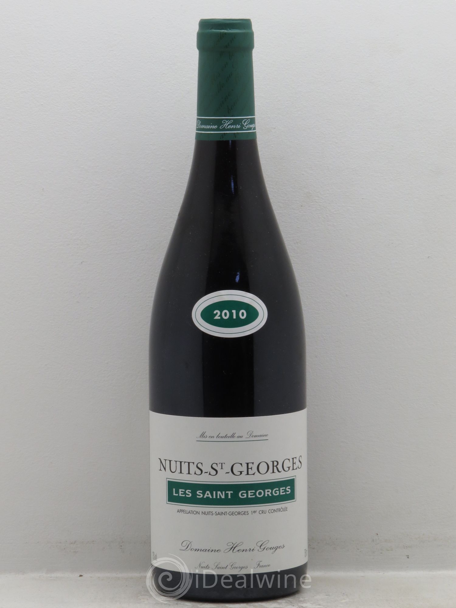 Nuits-Saint-Georges 1er Cru Les Saints Georges Henri Gouges 2010 - Lot de 1 bouteille - 0