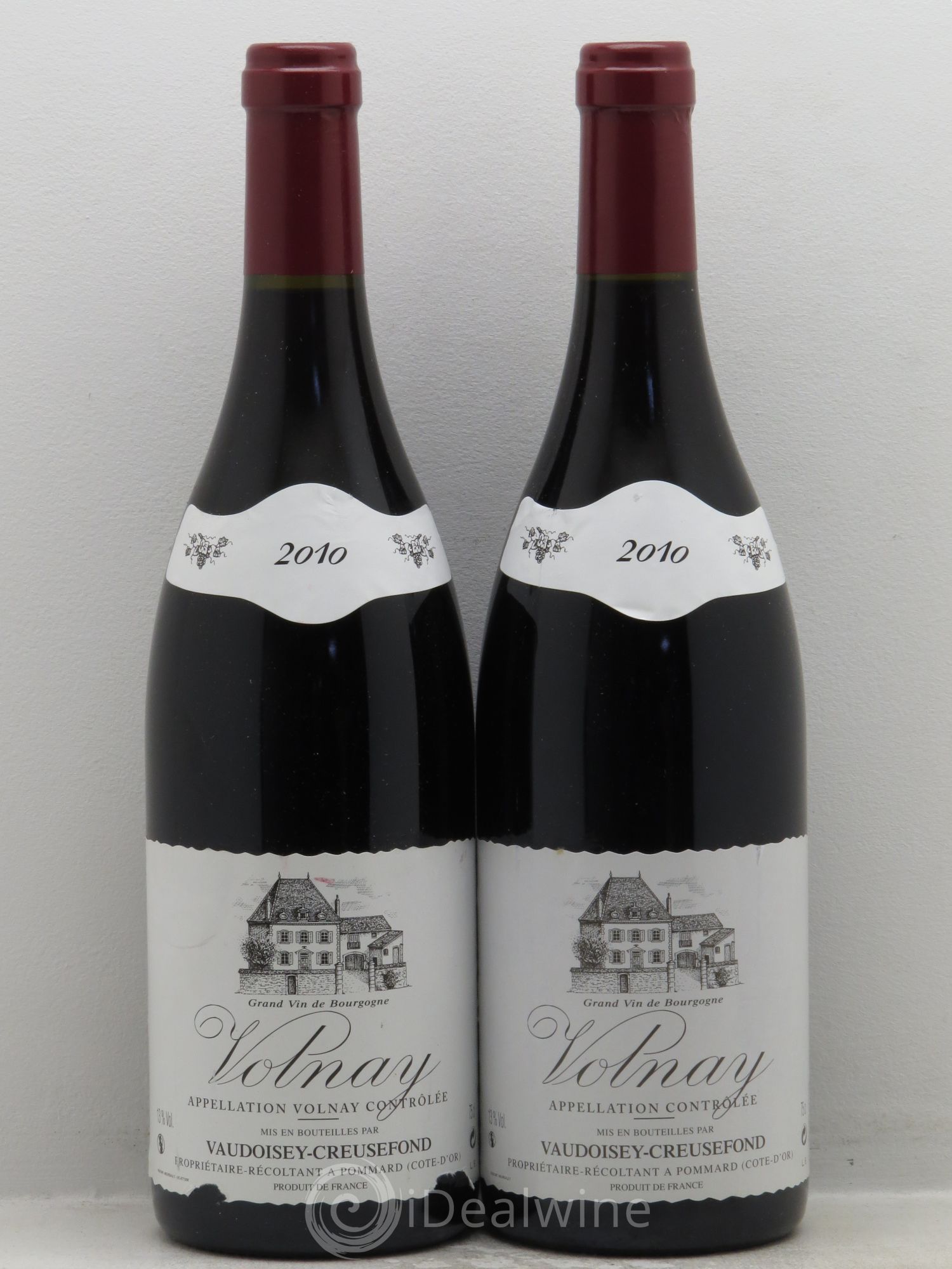Volnay Domaine Vaudoisey-Creusefond 2010 - Posten von 2 Flaschen - 0
