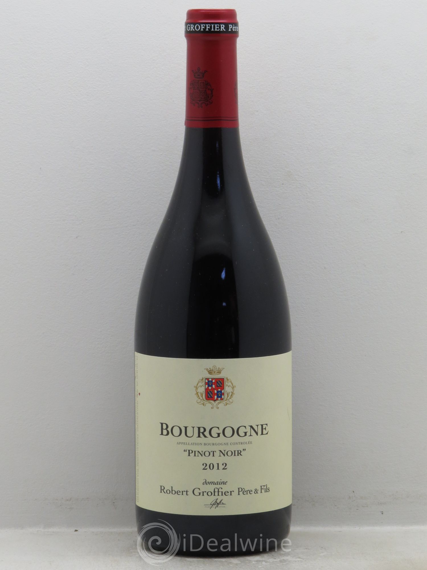 Bourgogne Pinot Noir Domaine Groffier 2012 - Posten von 1 Flasche - 0