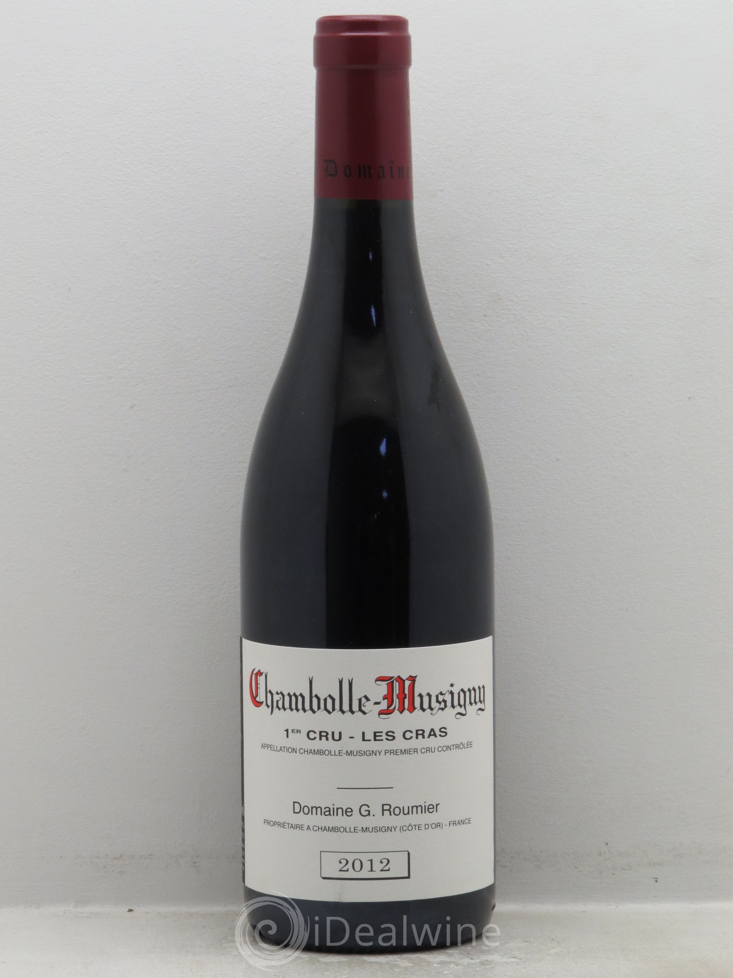 Chambolle-Musigny 1er Cru Les Cras Georges Roumier (Domaine) 2012 - Lot de 1 bouteille - 0