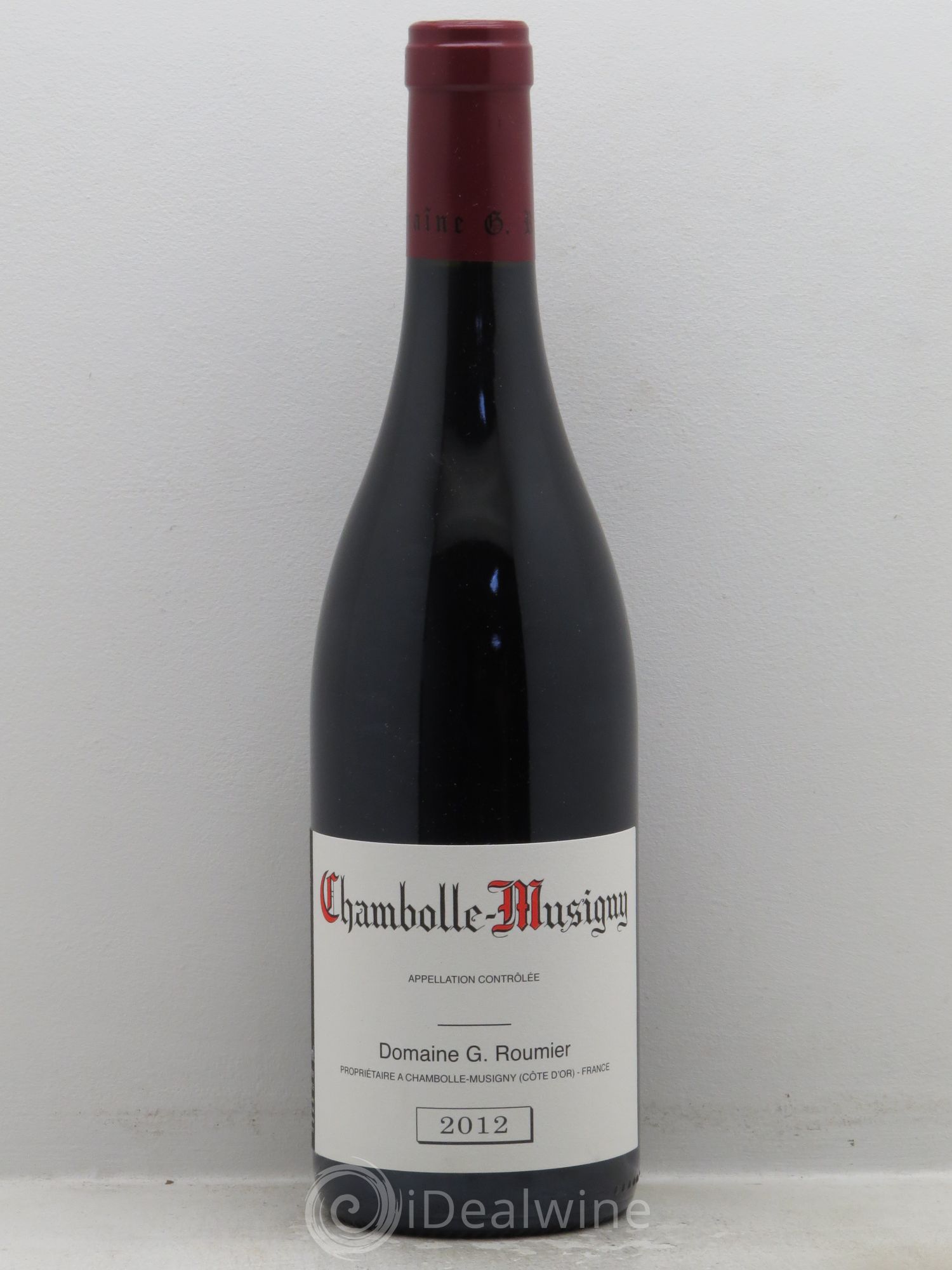 Chambolle-Musigny Georges Roumier (Domaine) 2012 - Lot de 1 bouteille - 0