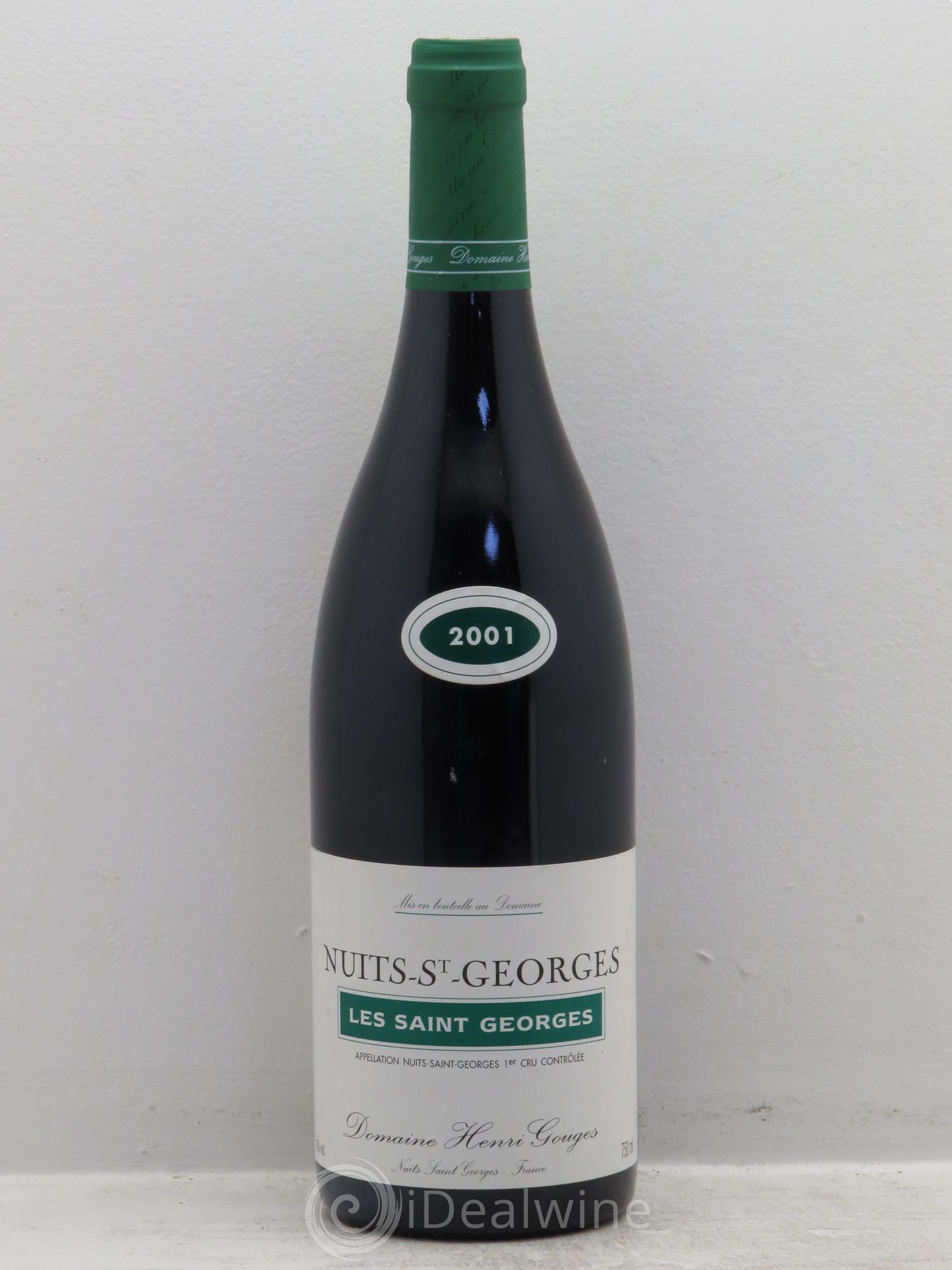Nuits-Saint-Georges 1er Cru Les Saints Georges Henri Gouges 2001 - Lot de 1 bouteille - 0