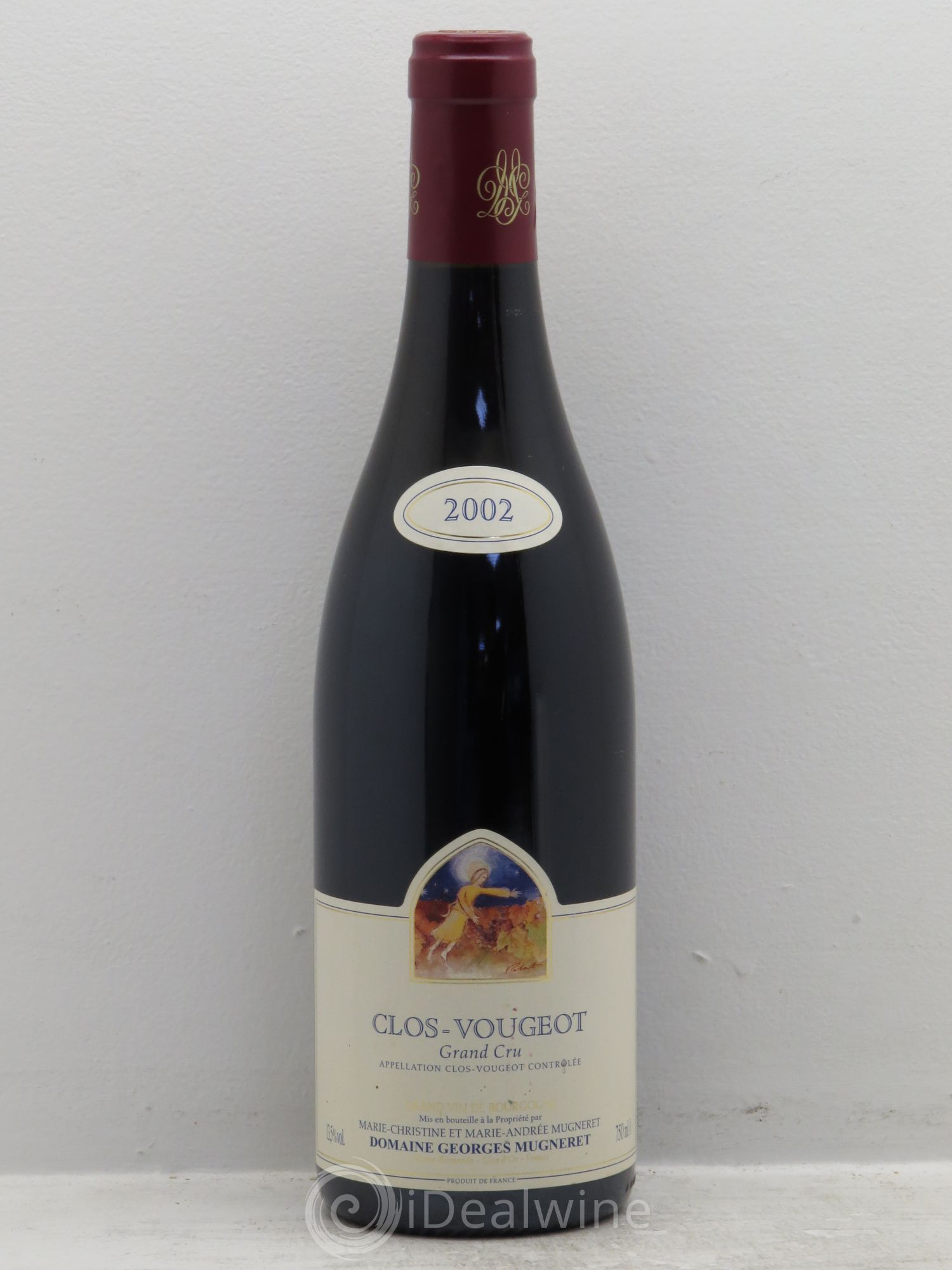 Clos de Vougeot Grand Cru Mugneret-Gibourg (Domaine) 2002 - Lot de 1 bouteille - 0