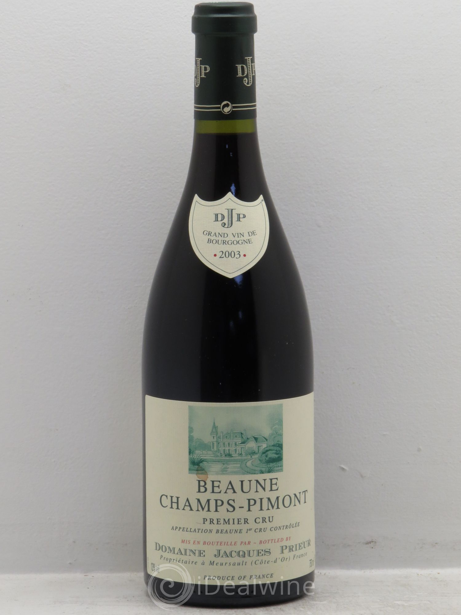 Beaune 1er Cru Champs-Pimont Jacques Prieur (Domaine) 2003 - Lot de 1 bouteille - 0