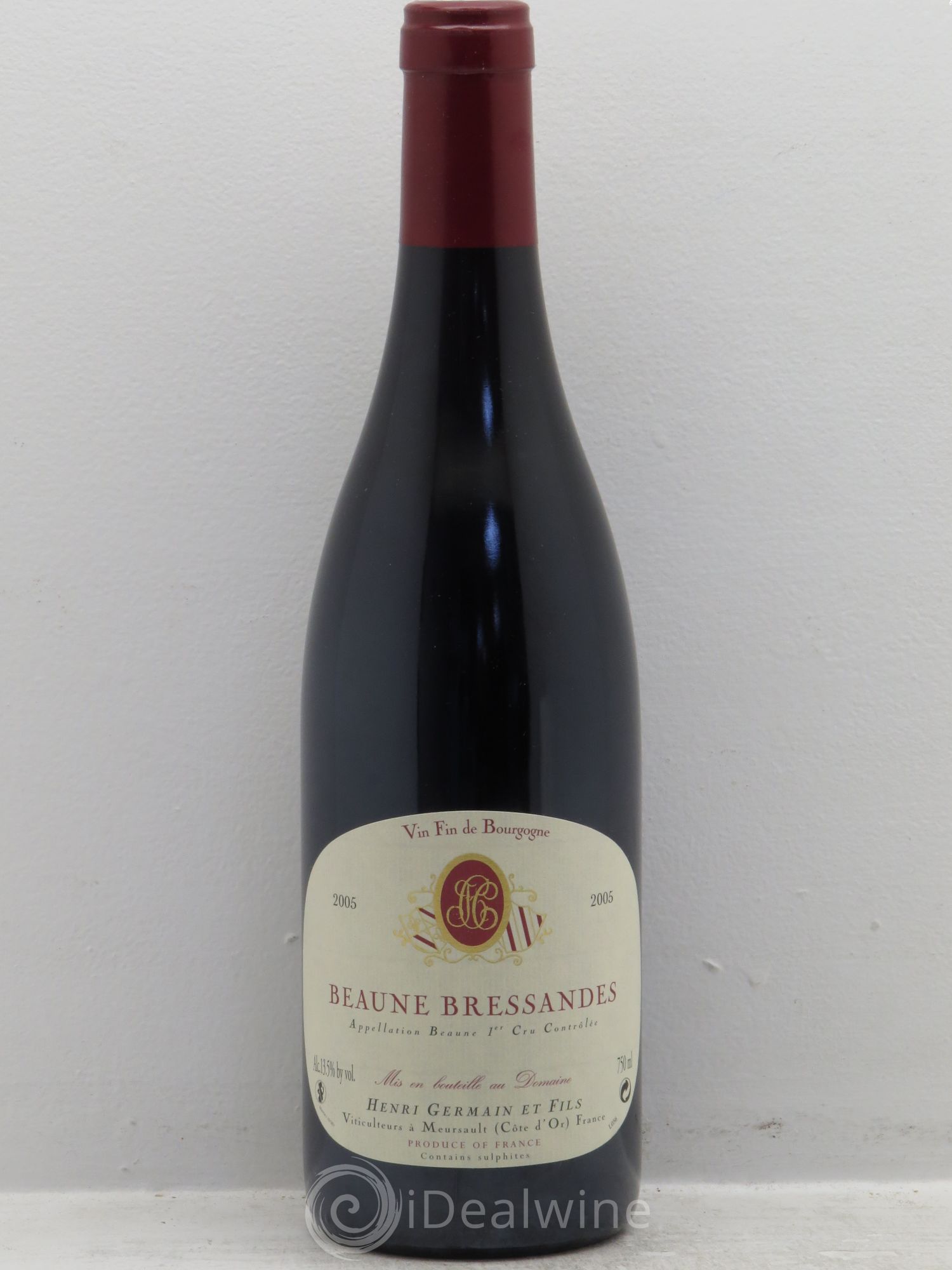 Beaune 1er Cru Henri Germain 2005 - Lot de 1 bouteille - 0