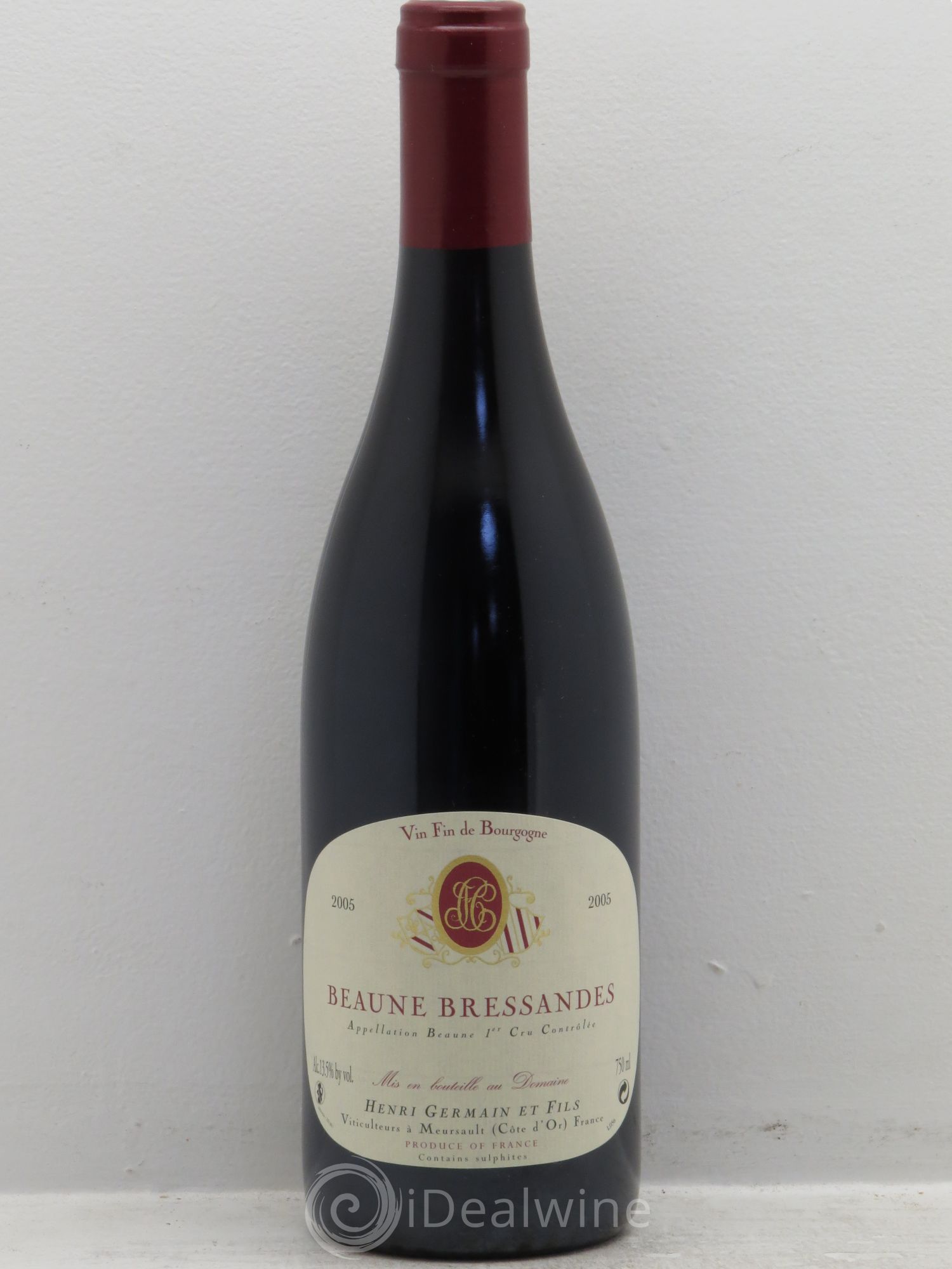 Beaune 1er Cru Henri Germain 2005 - Lot de 1 bouteille - 0