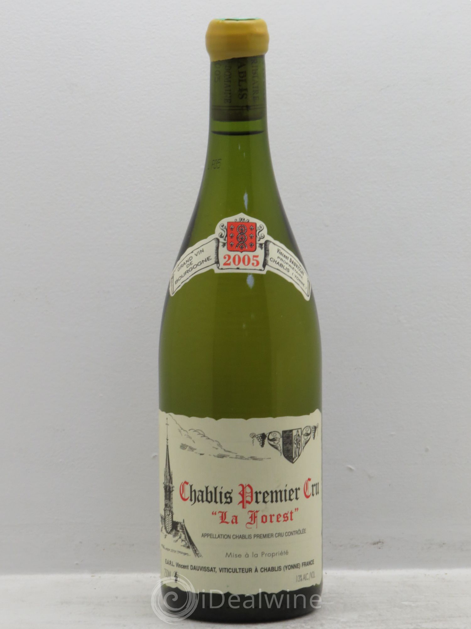 Chablis 1er Cru La Forest Vincent Dauvissat (Domaine) 2005 - Lot de 1 bouteille - 0
