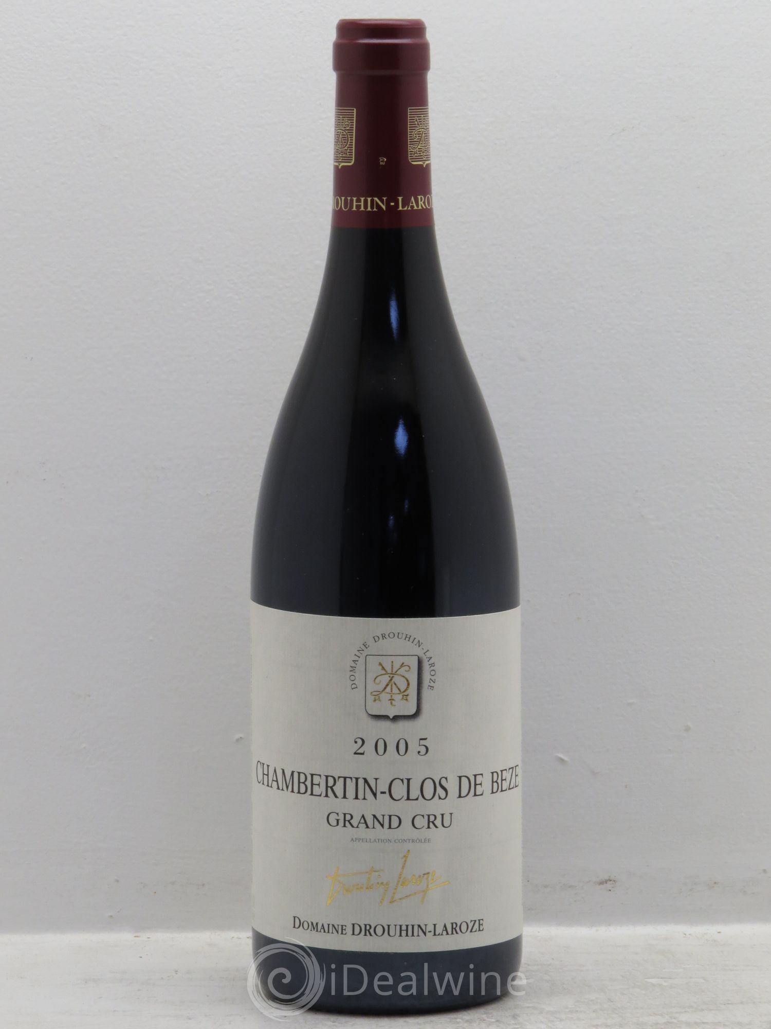 Chambertin Clos de Bèze Grand Cru Domaine Drouhin-Laroze 2005 - Lot de 1 bouteille - 0