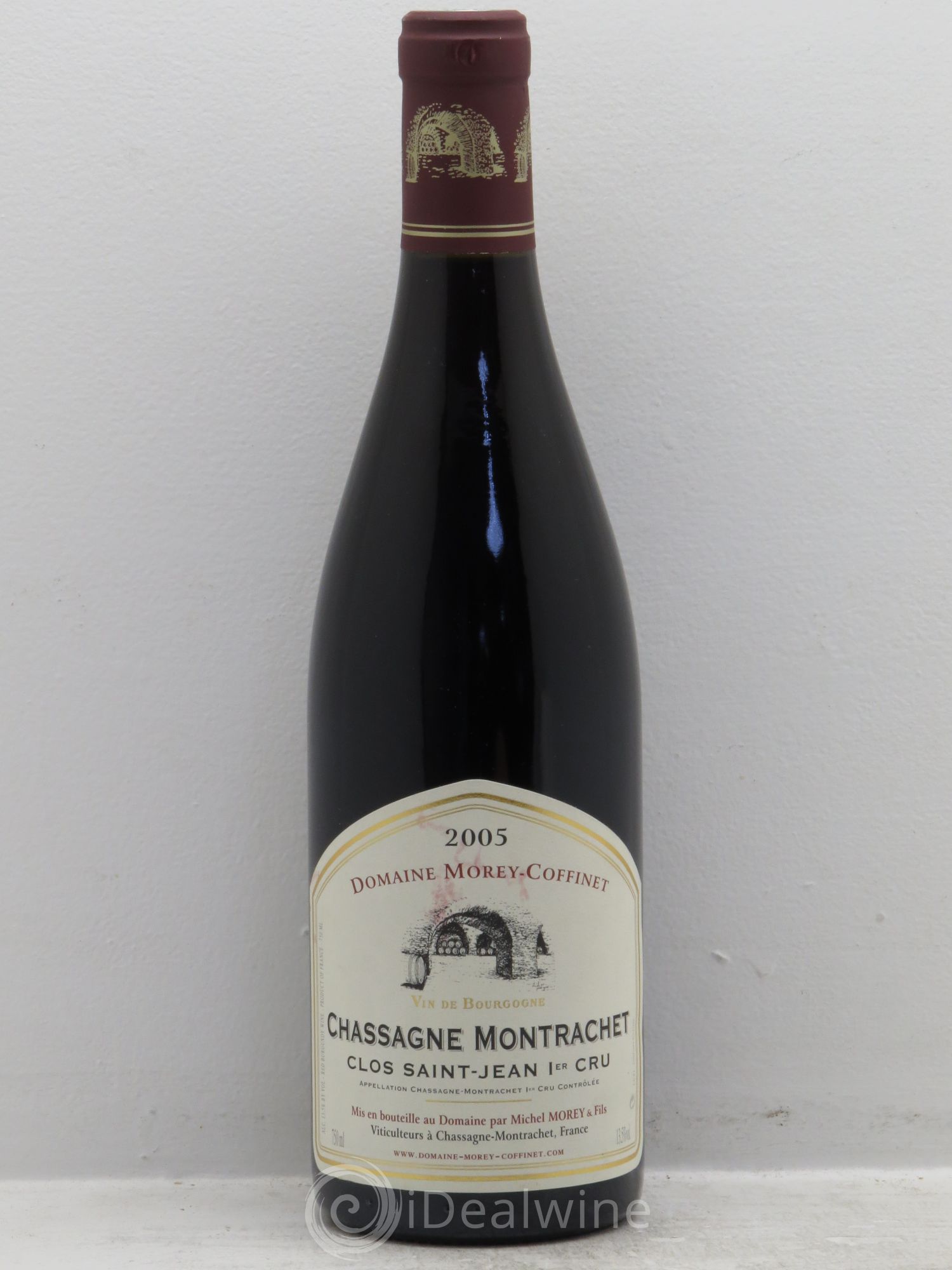 Chassagne-Montrachet 1er Cru Domaine Morey-Coffinet 2005 - Lot de 1 bouteille - 0