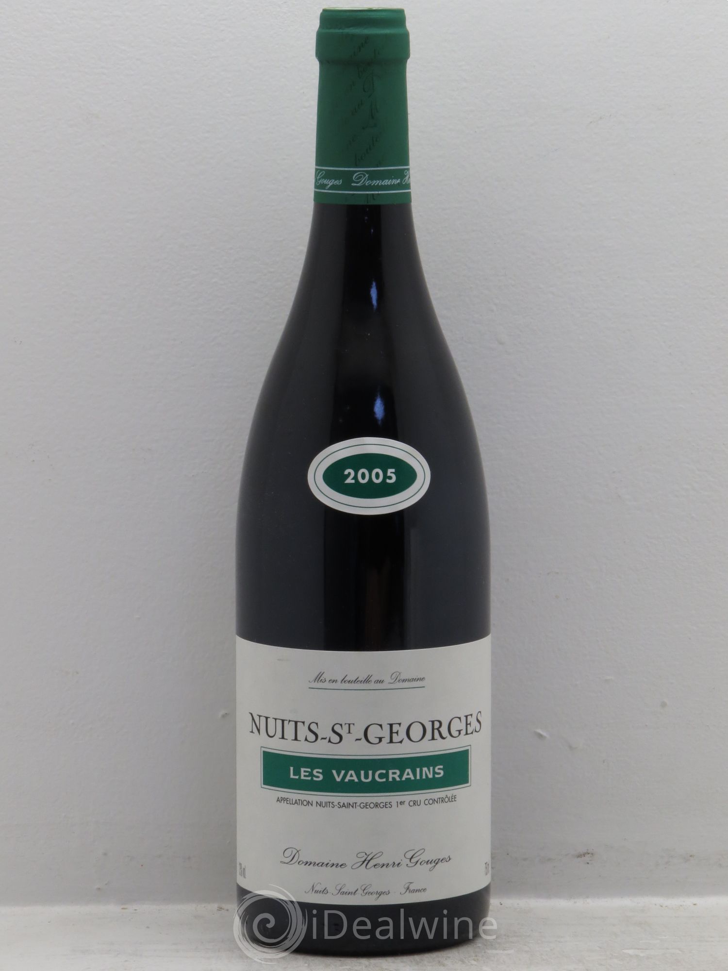 Nuits-Saint-Georges 1er Cru Les Vaucrains Henri Gouges 2005 - Lot de 1 bouteille - 0