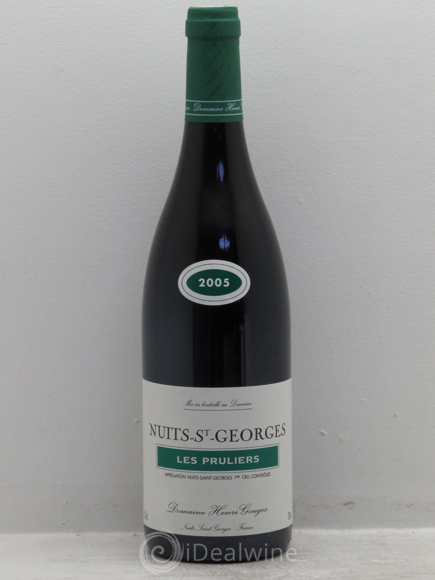 Nuits-Saint-Georges 1er Cru Les Pruliers Henri Gouges 2005 - Lot de 1 bouteille - 0