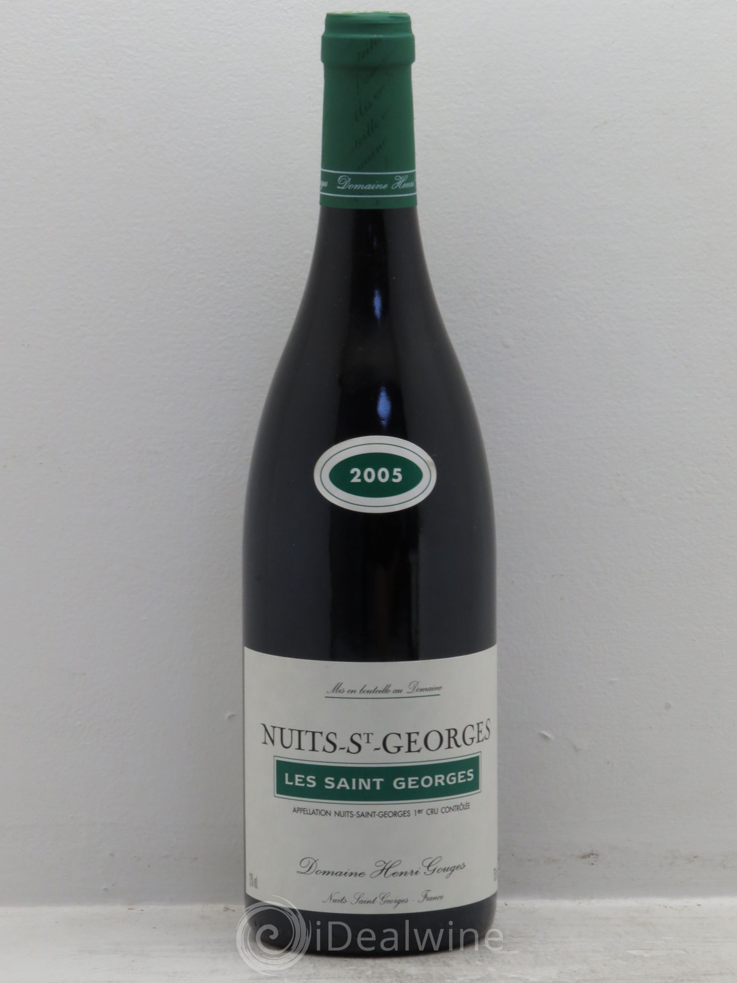 Nuits-Saint-Georges 1er Cru Les Saints Georges Henri Gouges 2005 - Lot de 1 bouteille - 0