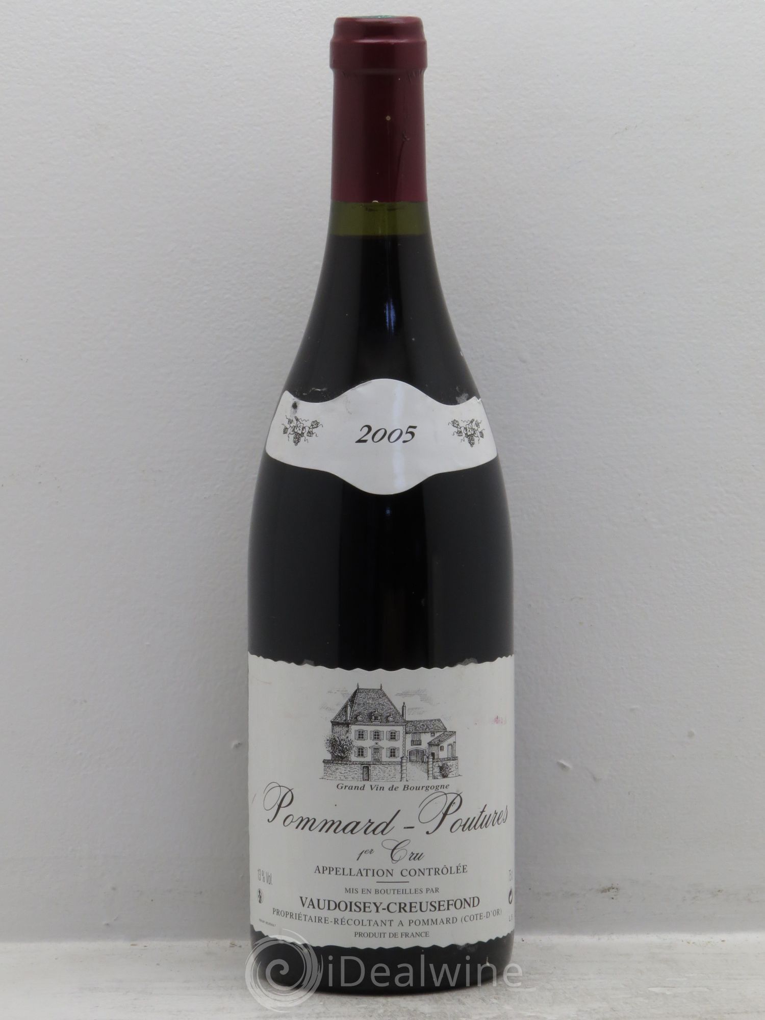 Pommard 1er Cru Domaine Vaudoisey-Creusefond 2005 - Lot de 1 bouteille - 0