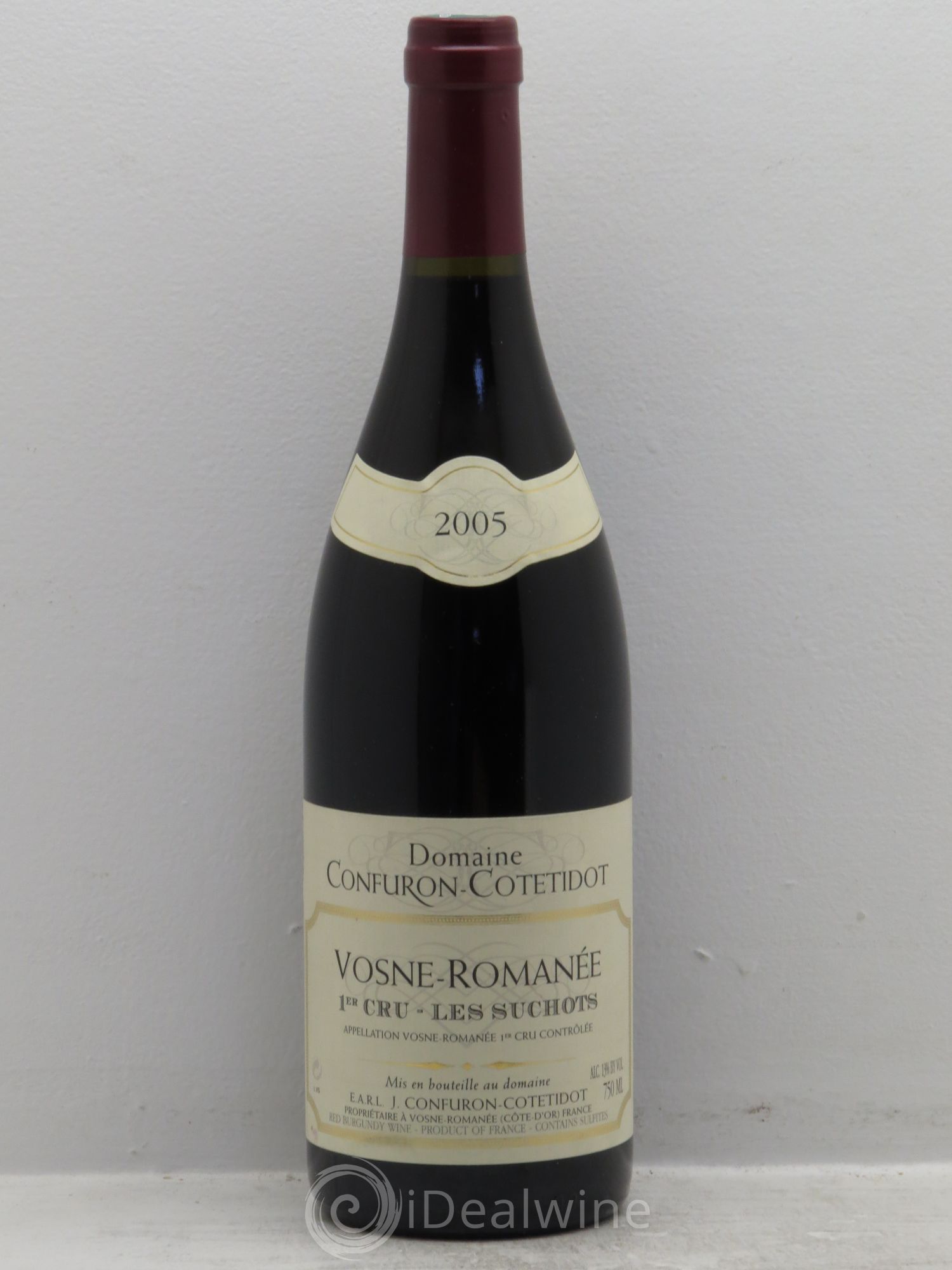 Vosne-Romanée 1er Cru Les Suchots Confuron-Cotetidot 2005 - Lot de 1 bouteille - 0