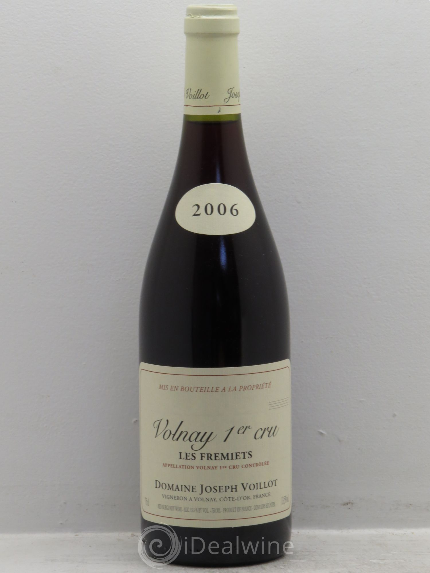 Volnay 1er Cru Joseph Voillot 2006 - Lot de 1 bouteille - 0