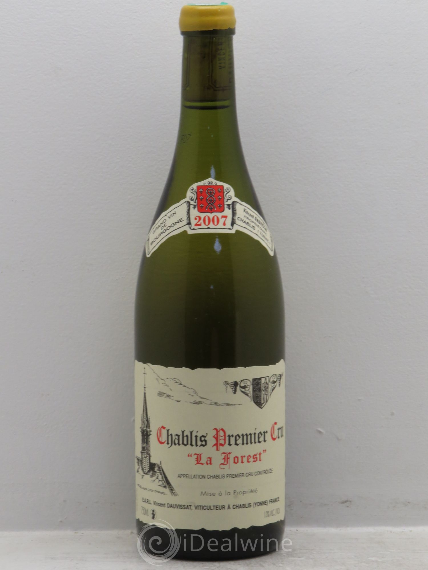 Chablis 1er Cru La Forest Vincent Dauvissat (Domaine) 2007 - Lot de 1 bouteille - 0