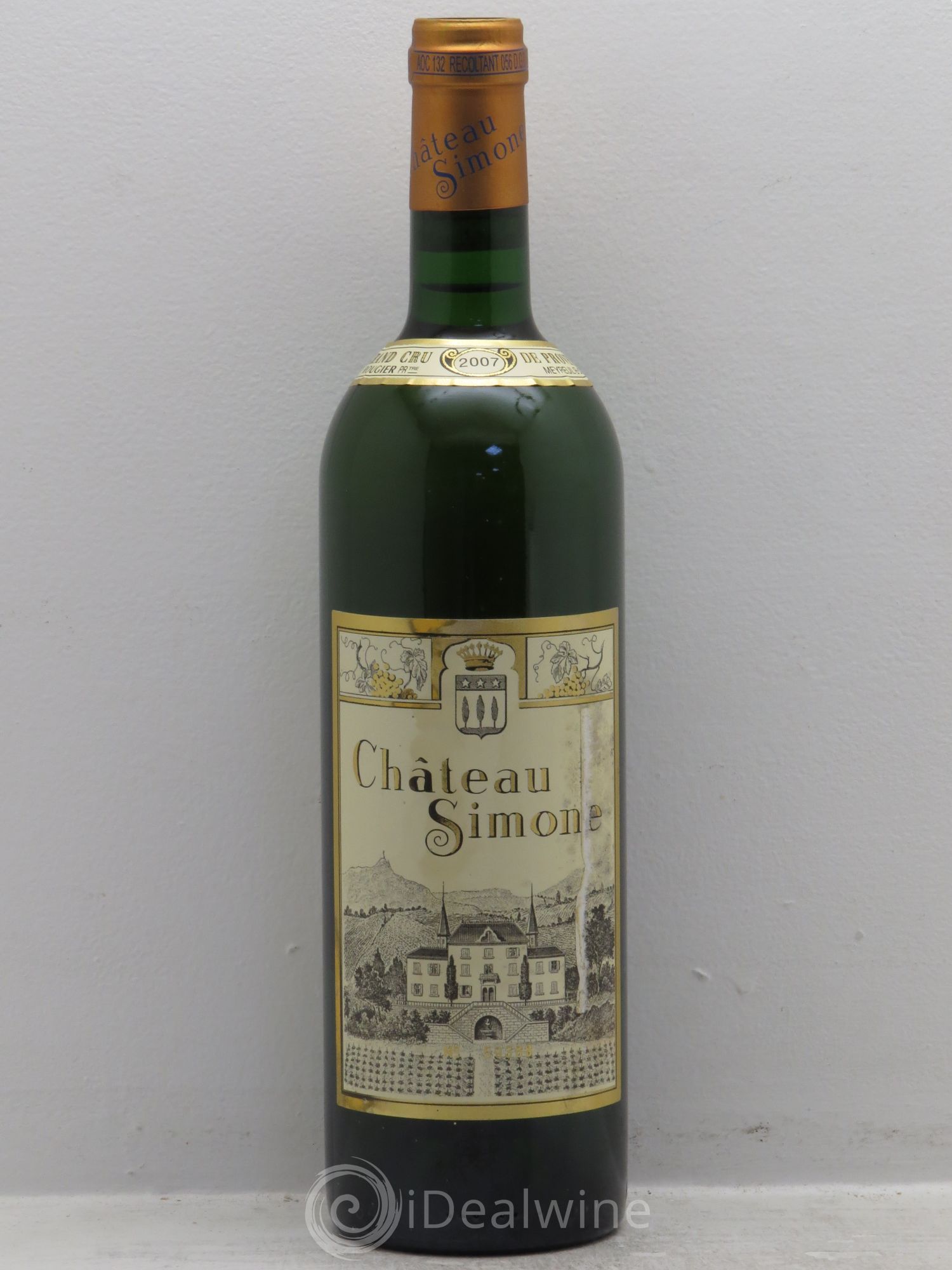 Palette Château Simone Famille Rougier 2007 - Lot de 1 bouteille - 0