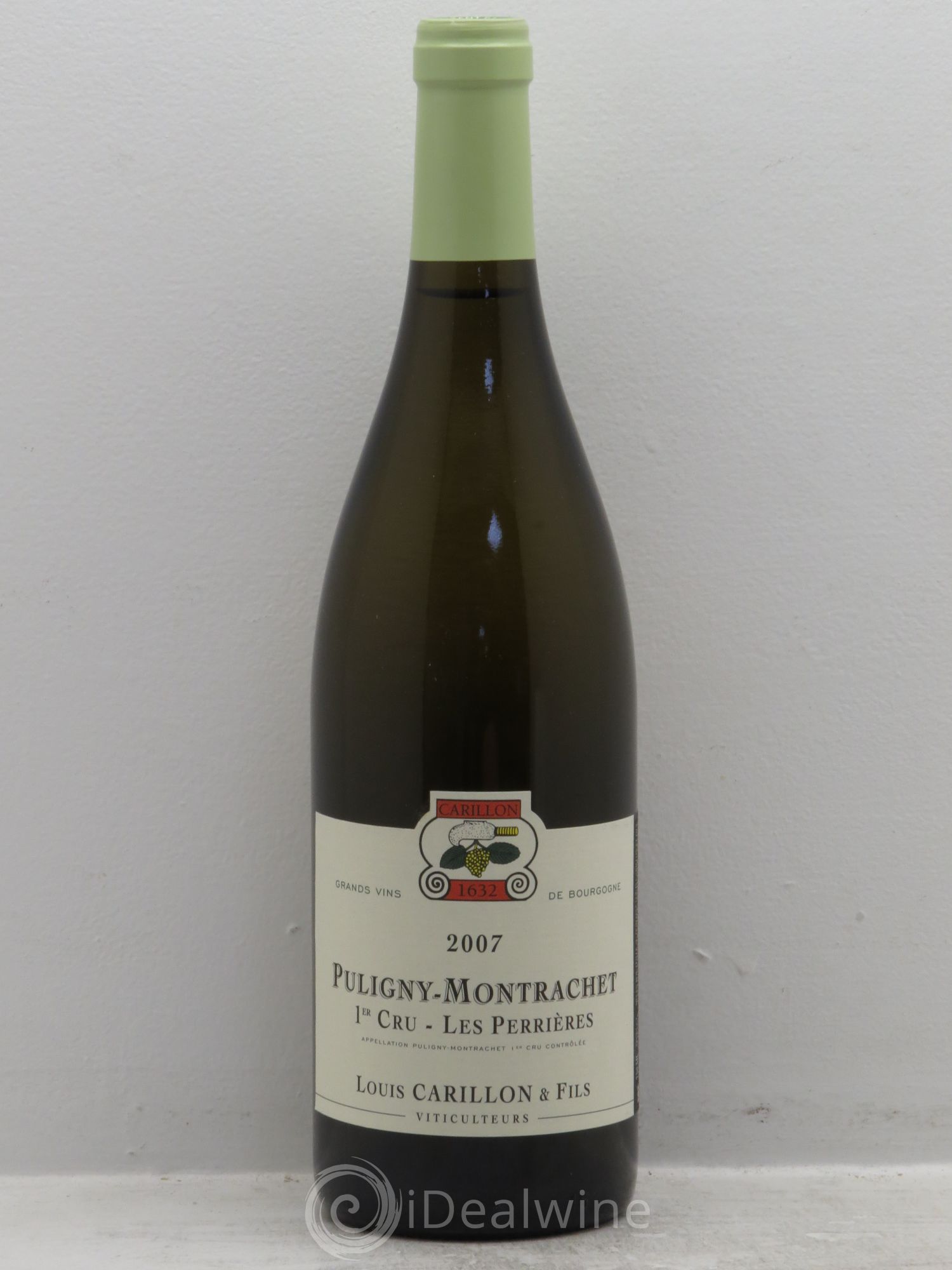 Puligny-Montrachet 1er Cru Les Perrières Louis Carillon & Fils 2007 - Lot de 1 bouteille - 0