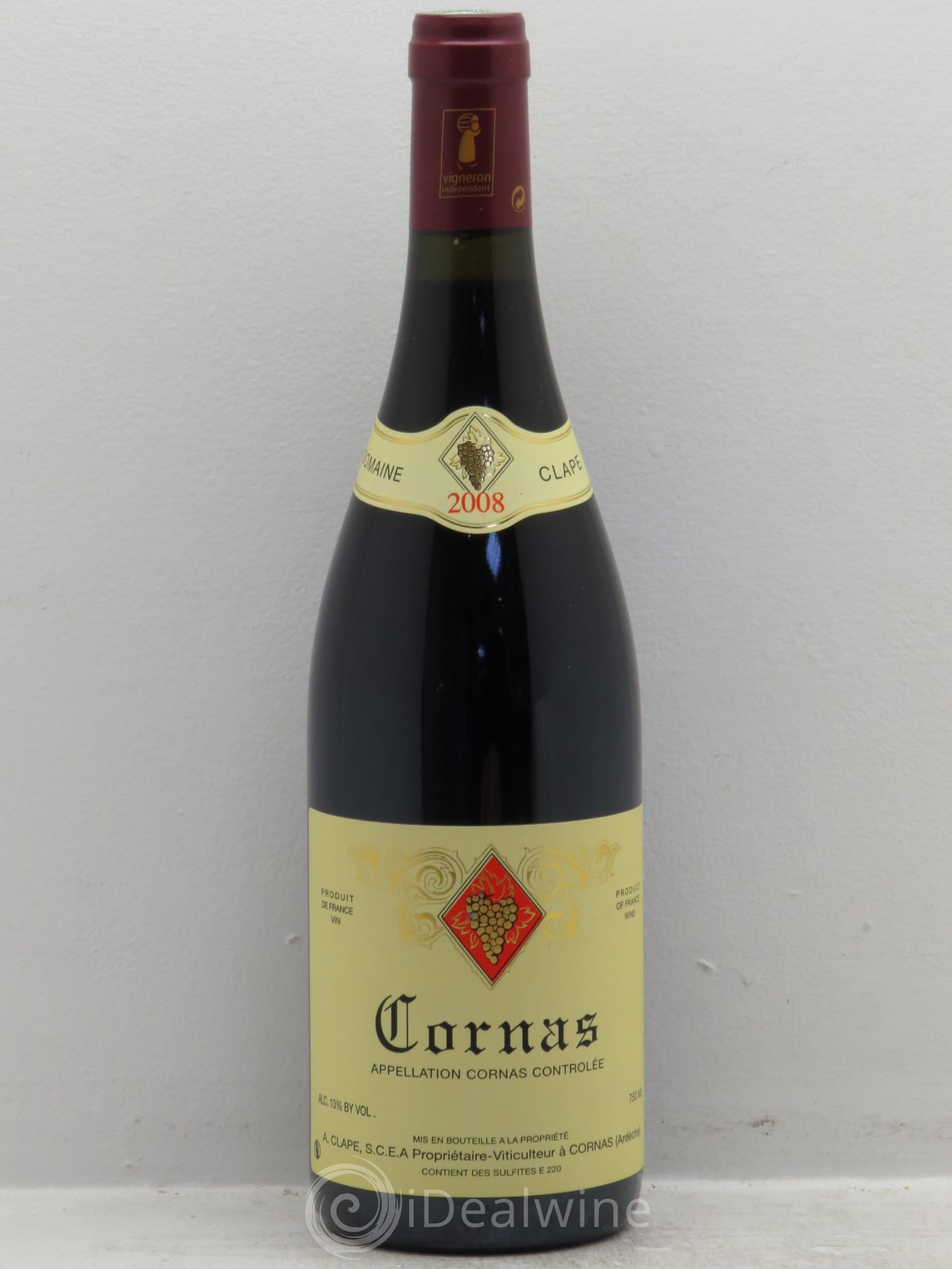 Cornas Auguste Clape 2008 - Posten von 1 Flasche - 0