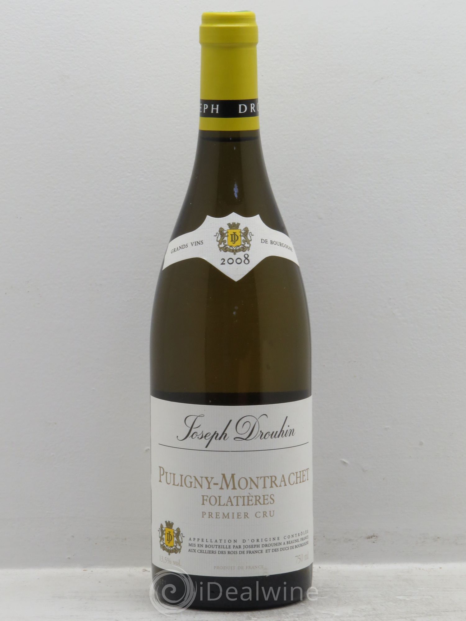 Puligny-Montrachet 1er Cru Folatières Joseph Drouhin 2008 - Lot de 1 bouteille - 0